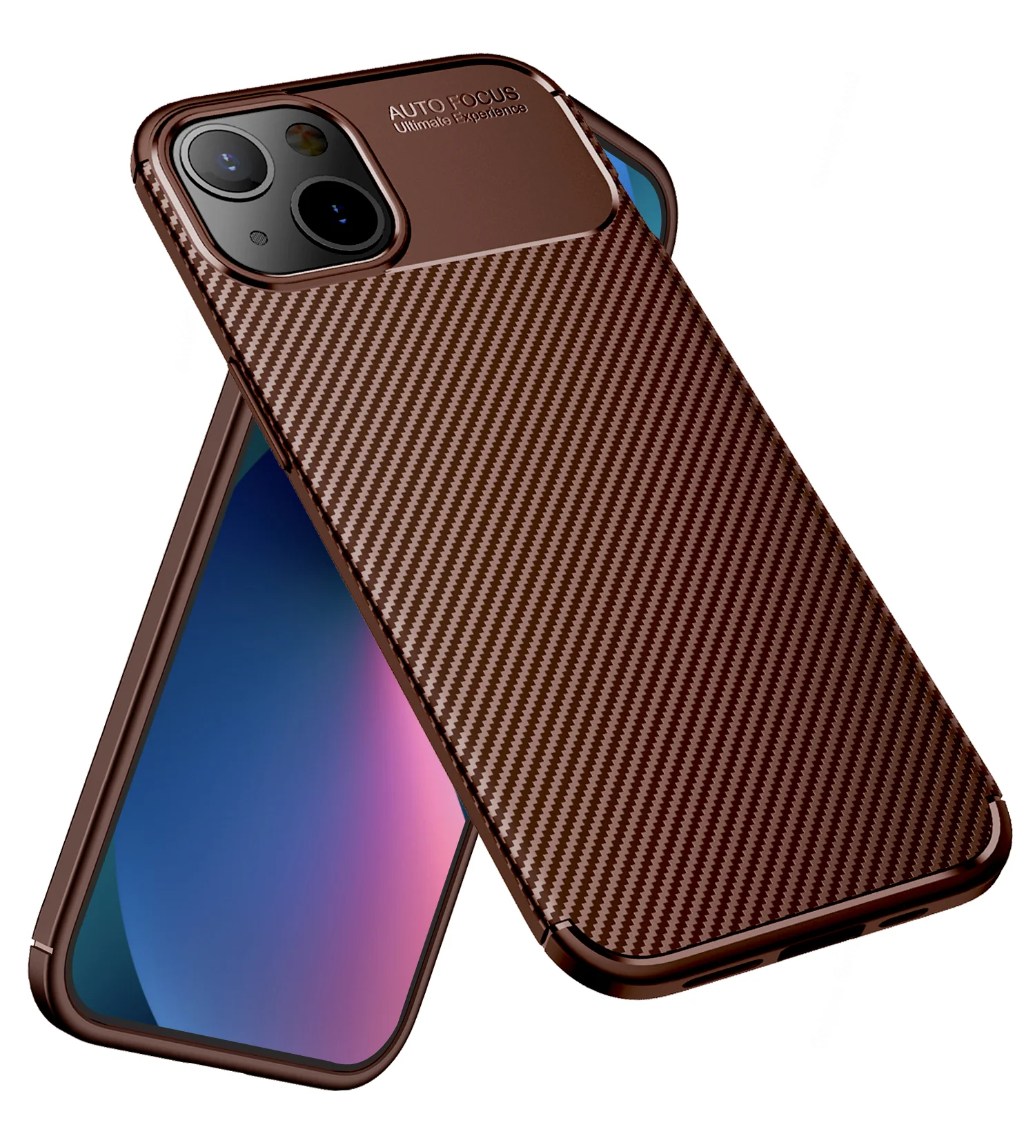 Apple iPhone 13 Mini (5.4 inch) Back Cover | Aramid Fiber Series, Brown