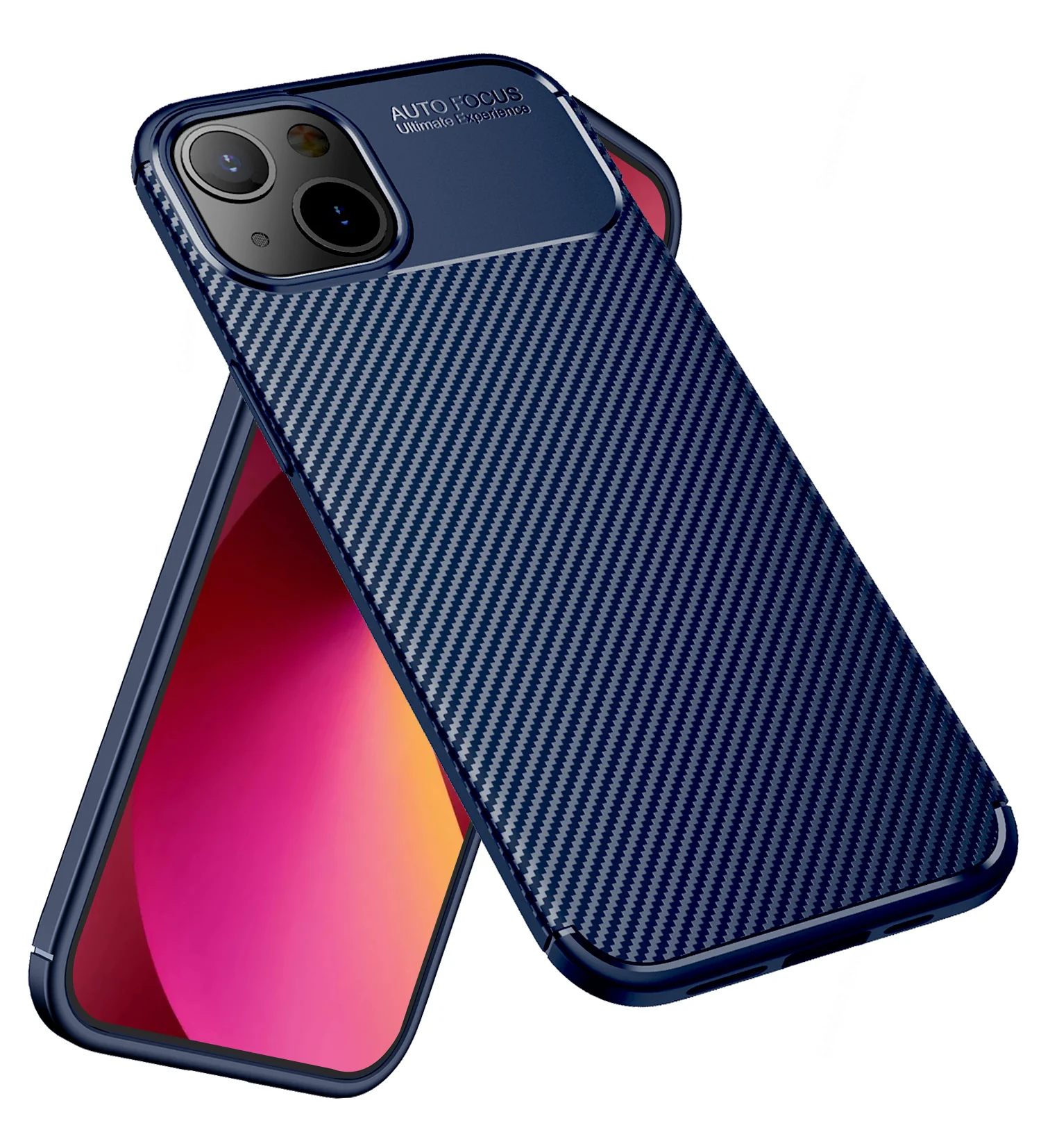 Apple iPhone 13 (6.1 inch) Back Cover | Aramid Fiber Series, Blue