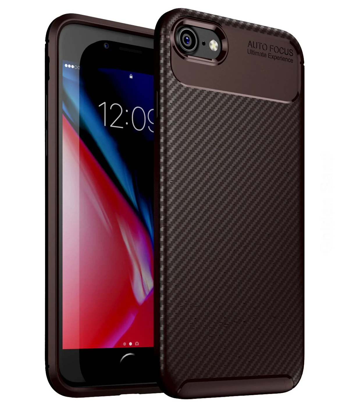Apple iPhone SE 3, Apple iPhone 7,8, SE 2020 (4.7 inch) Back Cover | Aramid Fiber Series, brown