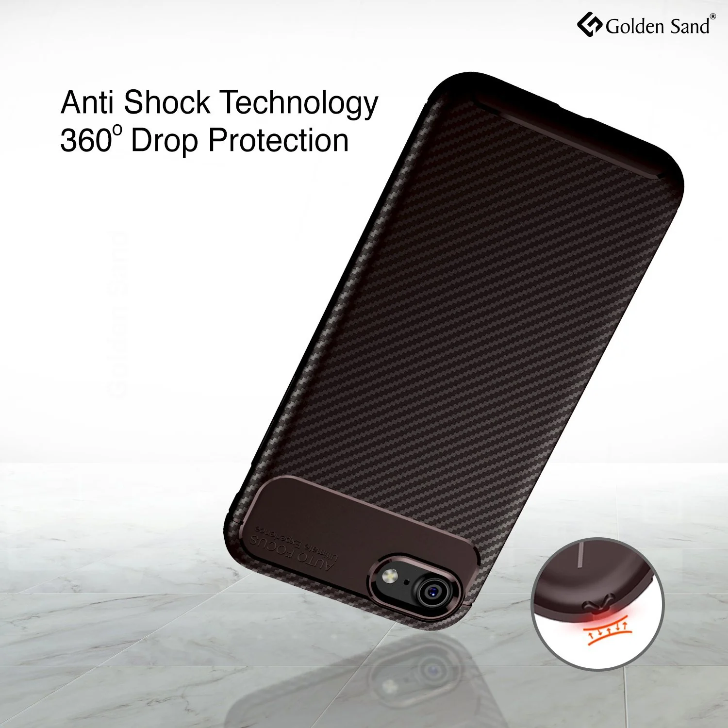 Apple iPhone SE 3, Apple iPhone 7,8, SE 2020 (4.7 inch) Back Cover | Aramid Fiber Series, brown - Image 4
