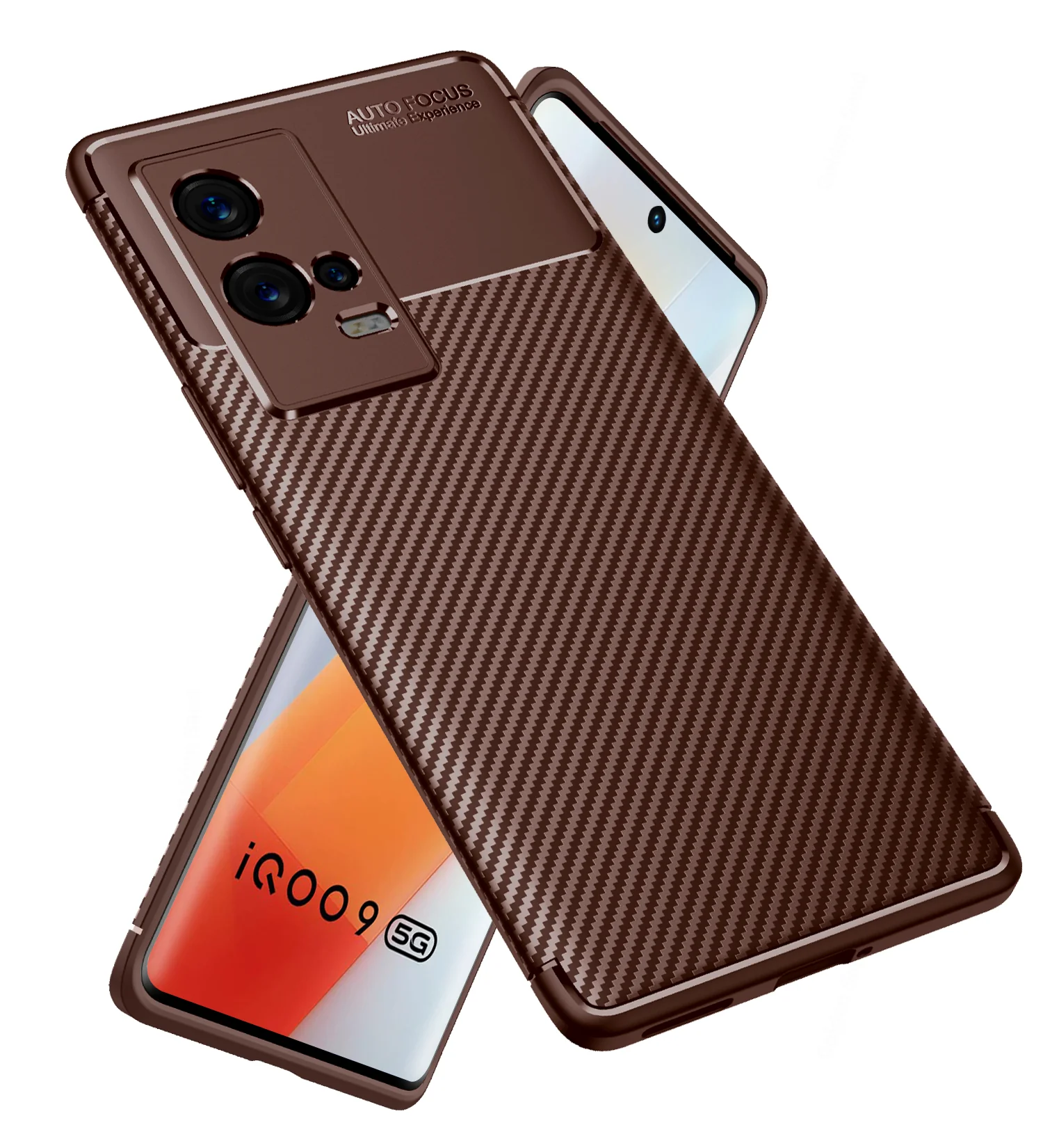 iQOO 9 5G (6.56 inch) Back Cover | Aramid Fiber Series, Brown