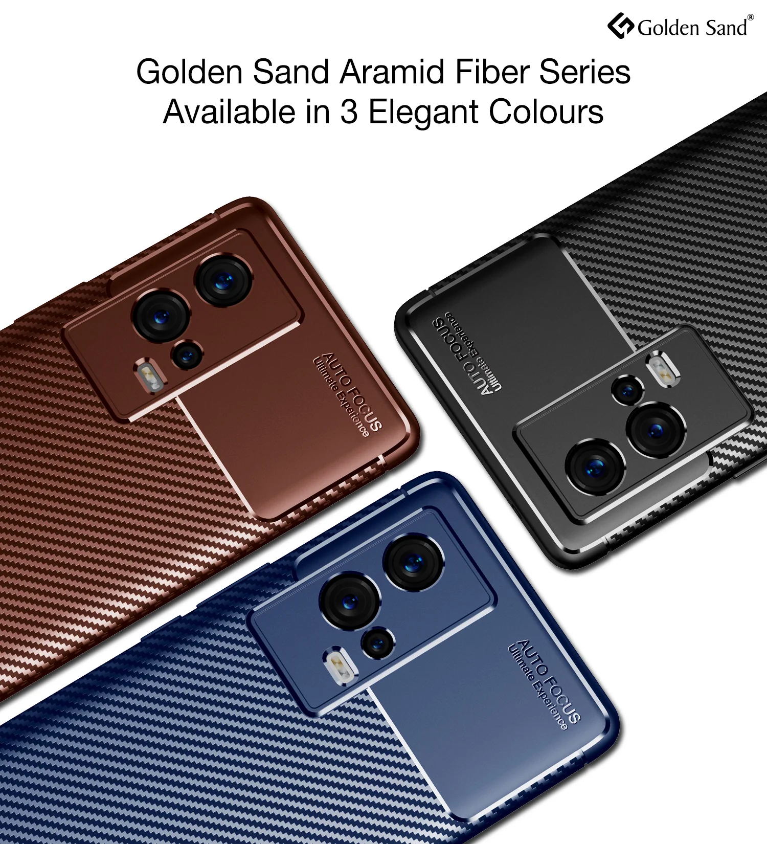 iQOO 9 5G (6.56 inch) Back Cover | Aramid Fiber Series, Brown - Image 6