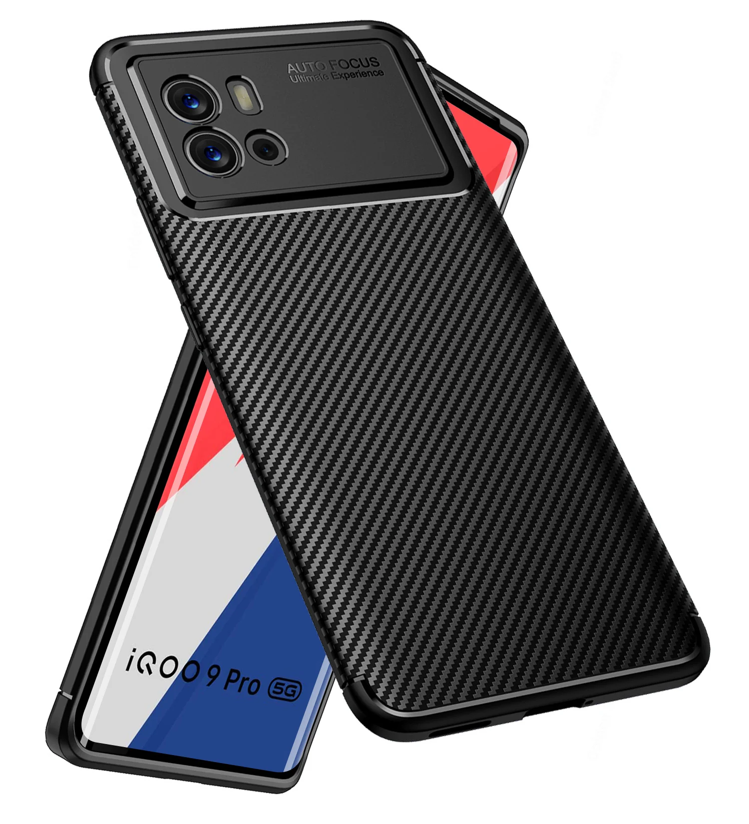 iQOO 9 Pro 5G (6.78 inch) Back Cover | Aramid Fiber Series, Black