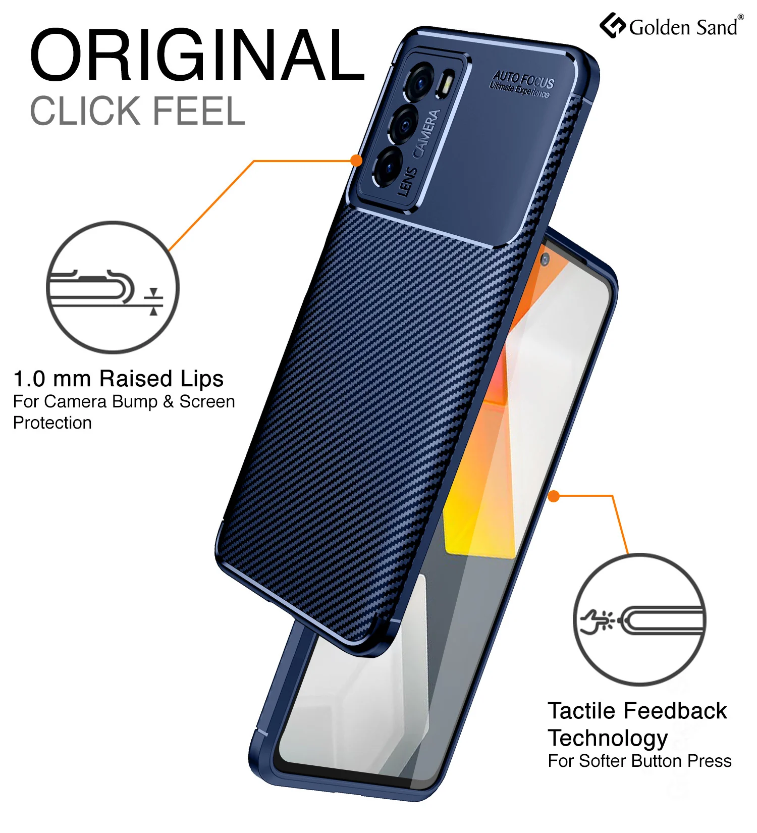 iQOO 9 SE 5G (6.62 inch) Back Cover | Aramid Fiber Series, Blue - Image 5
