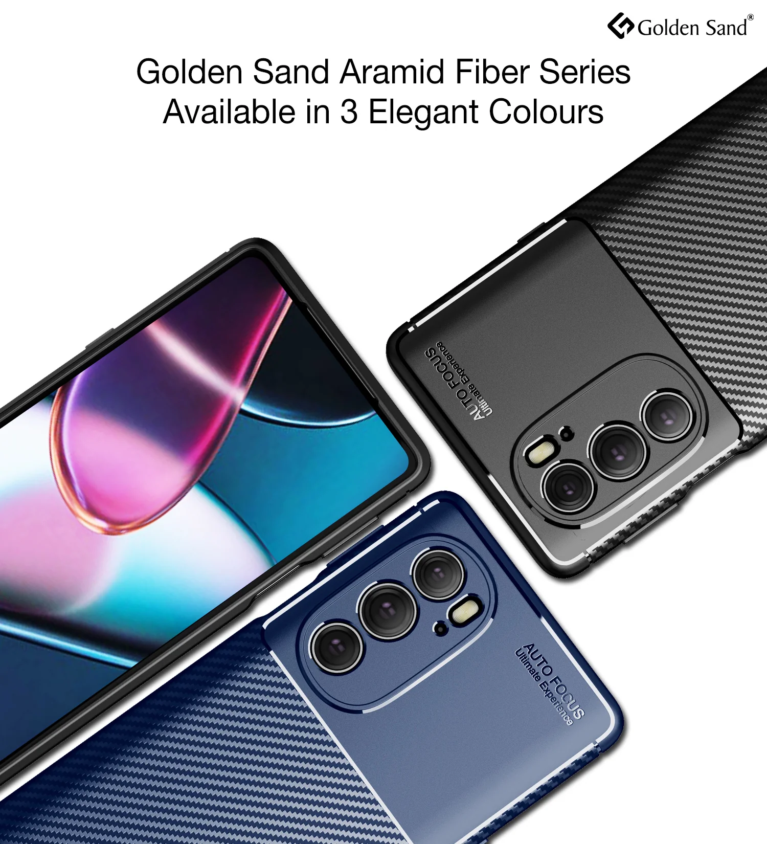 Motorola Edge X30, Motorola Edge 30 Pro (6.7 inch) Back Cover | Aramid Fiber Series, Black - Image 6
