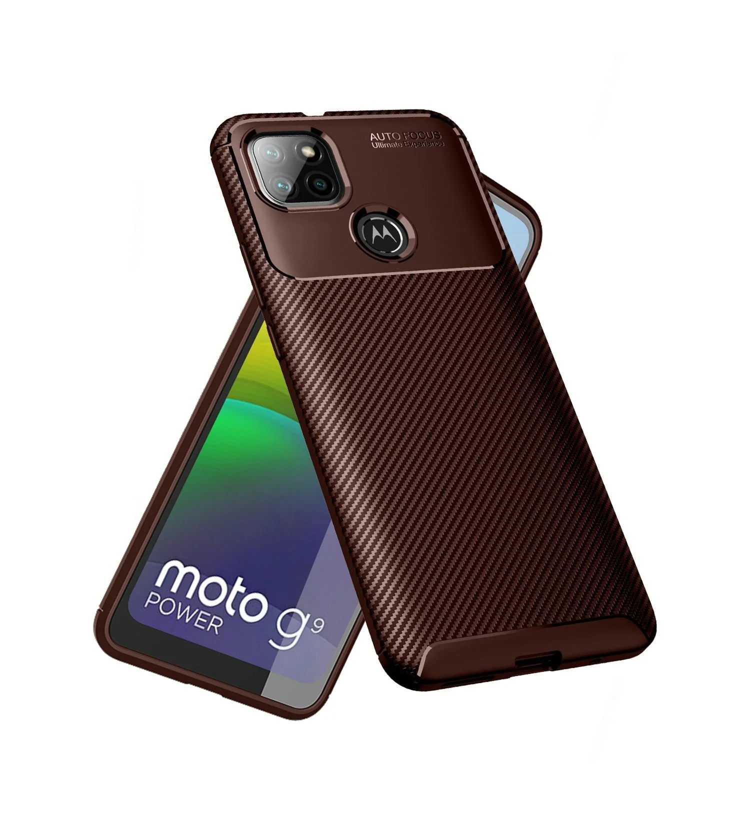 Motorola G9 Power () Back Cover | Aramid Fiber Series, Brown