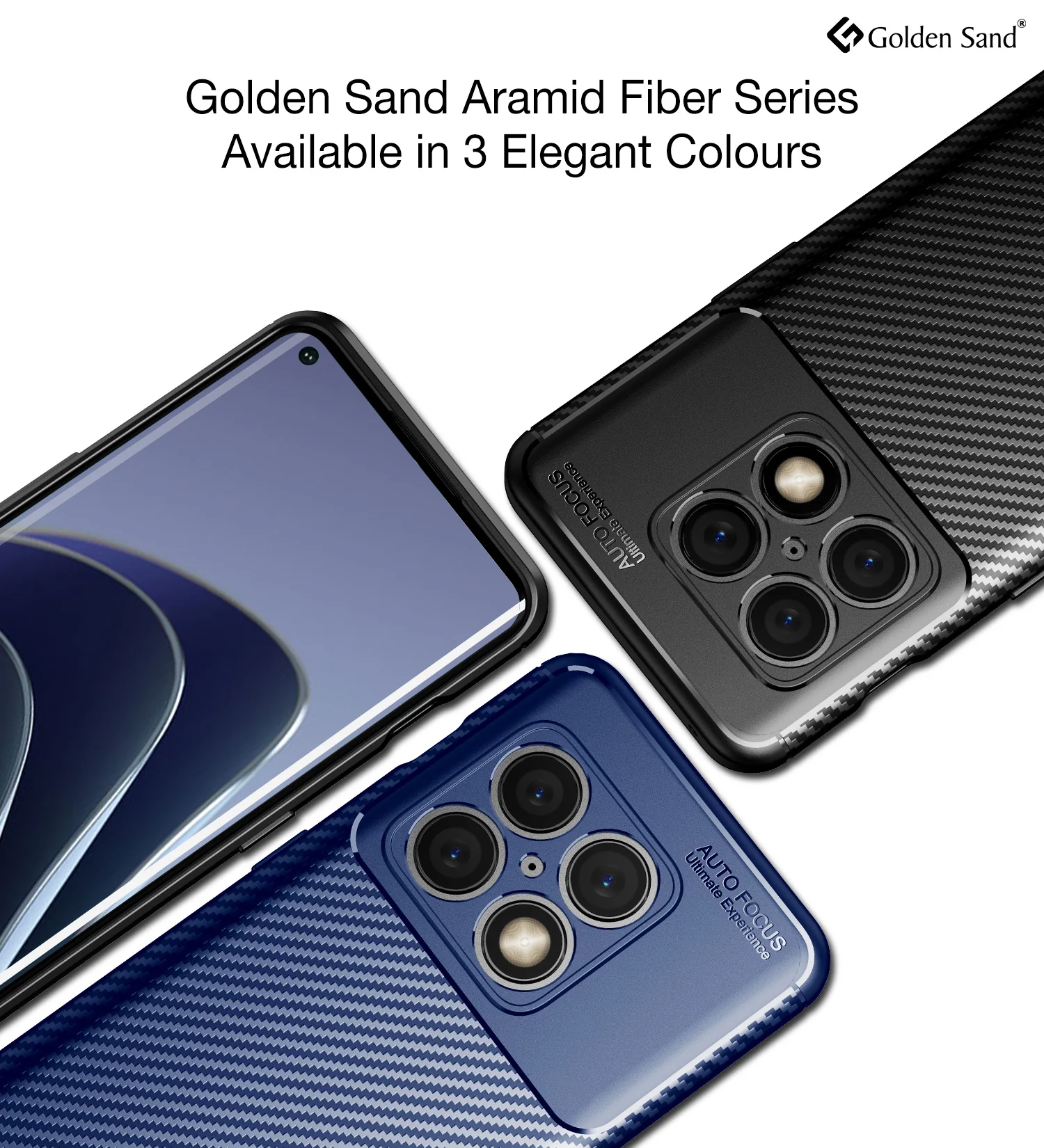 OnePlus 10 Pro 5G (6.7 inch) Back Cover | Aramid Fiber Series, Blue - Image 6