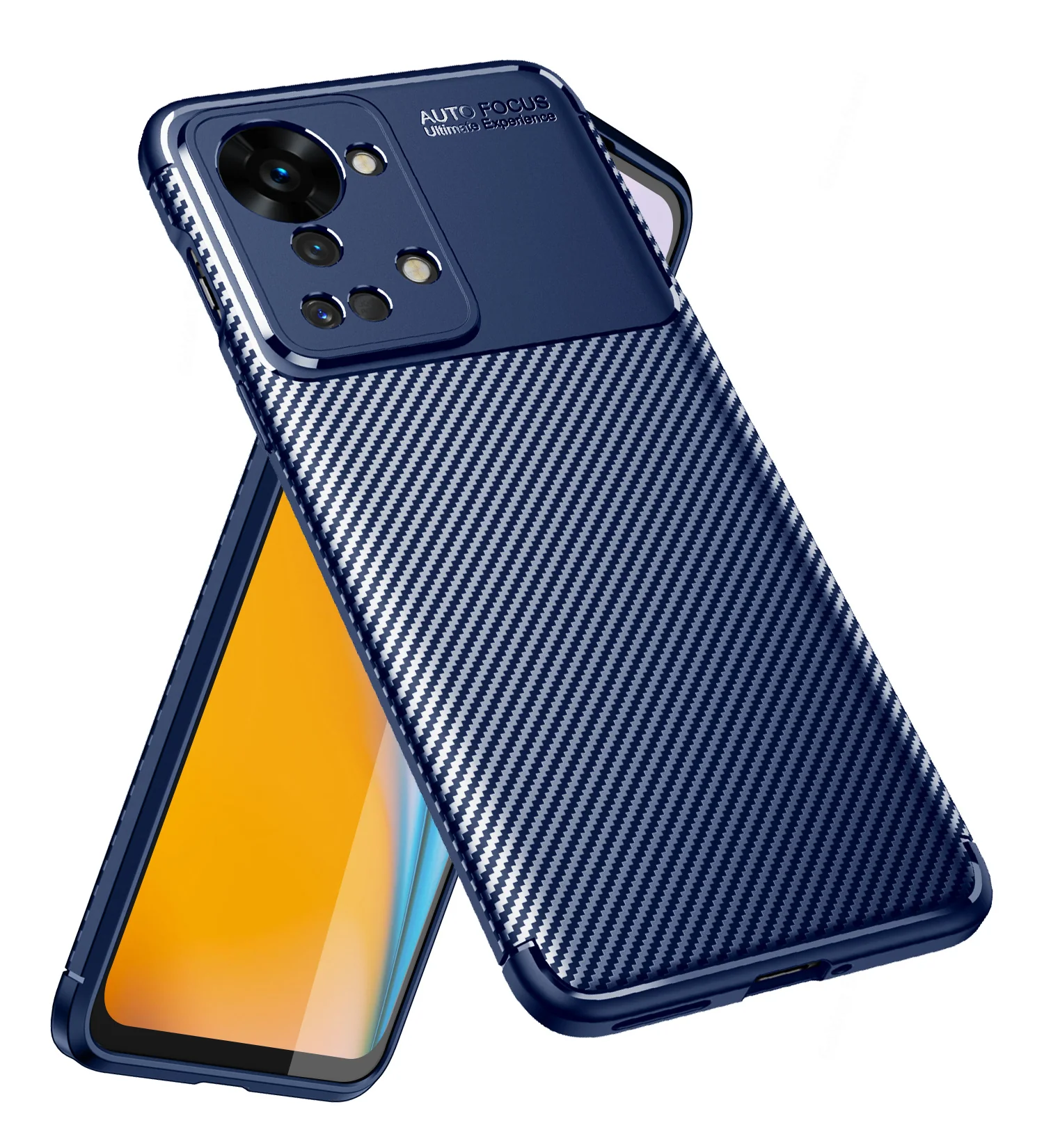 OnePlus Nord 2T (6.43 inch) Back Cover | Aramid Fiber Series, Blue