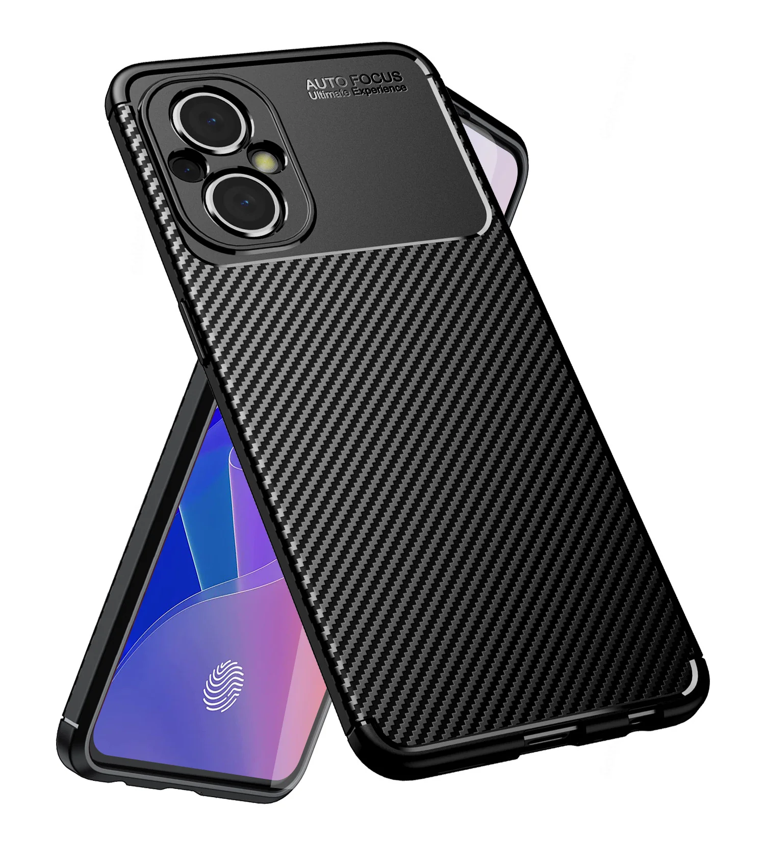 Oppo F21s Pro 5G, Oppo F21 Pro 5G (6.43 inch) Back Cover | Aramid Fiber Series, Black