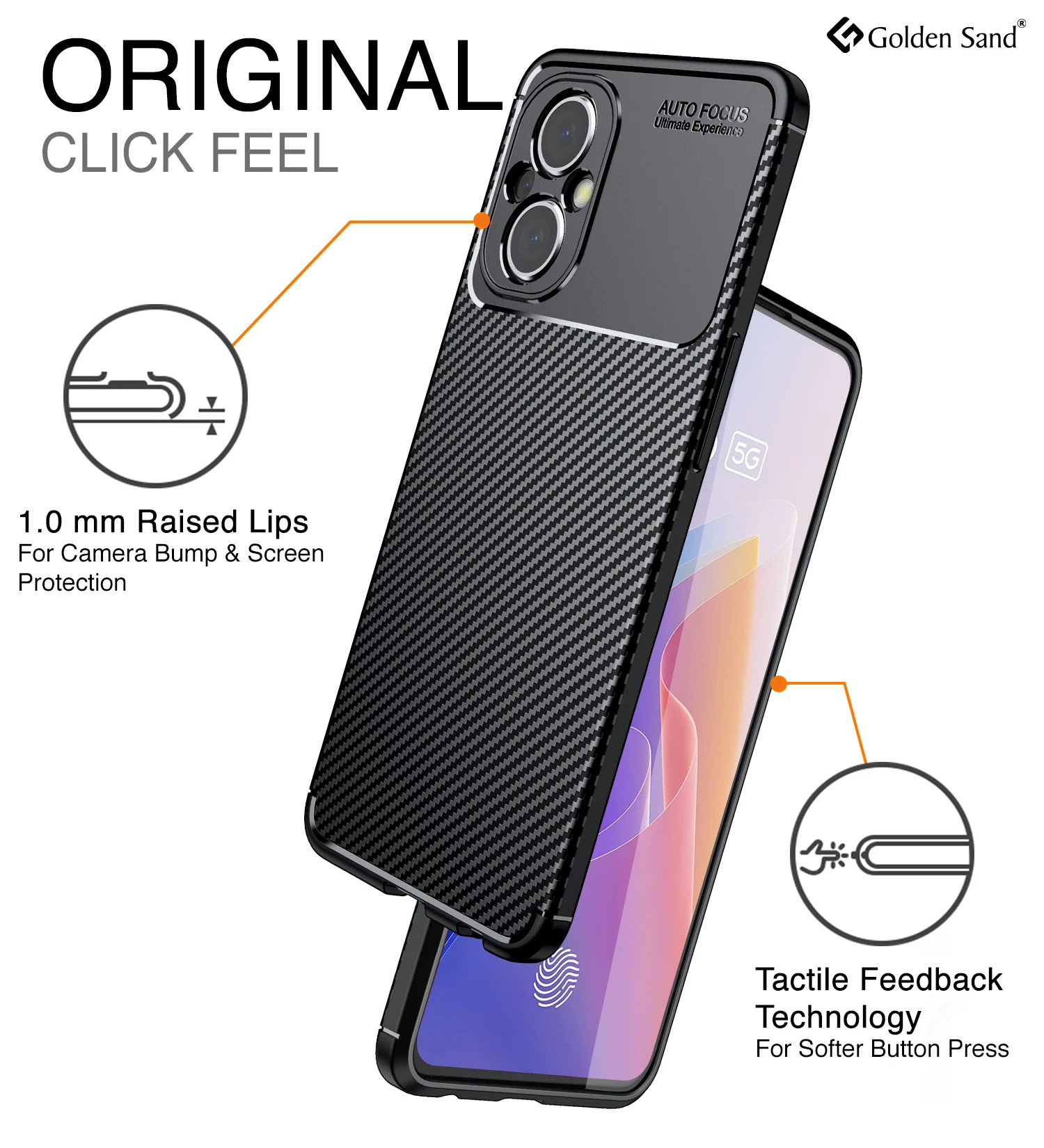 Oppo F21s Pro 5G, Oppo F21 Pro 5G (6.43 inch) Back Cover | Aramid Fiber Series, Black - Image 5