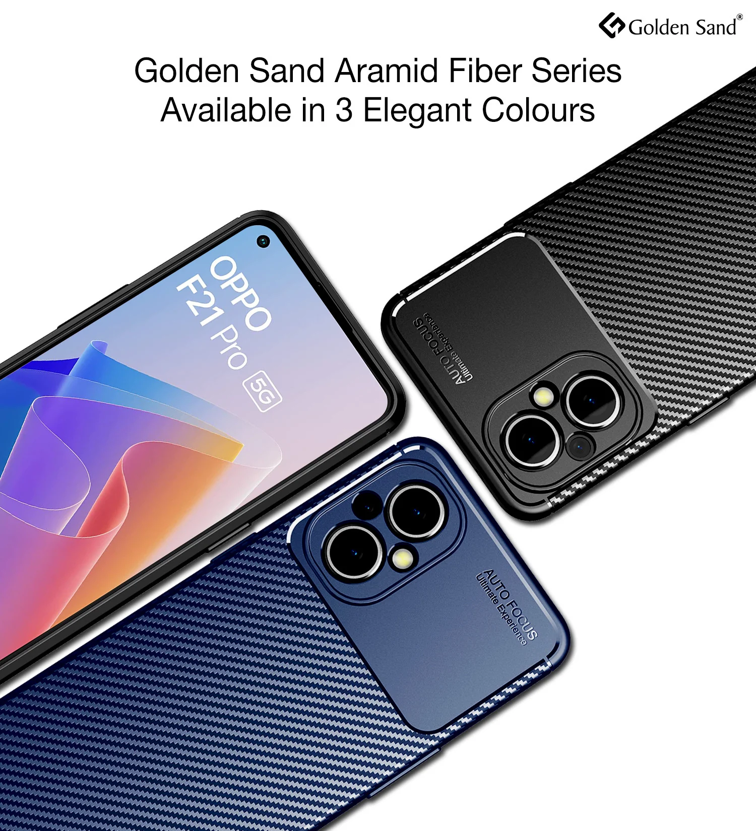 Oppo F21s Pro 5G, Oppo F21 Pro 5G (6.43 inch) Back Cover | Aramid Fiber Series, Black - Image 6
