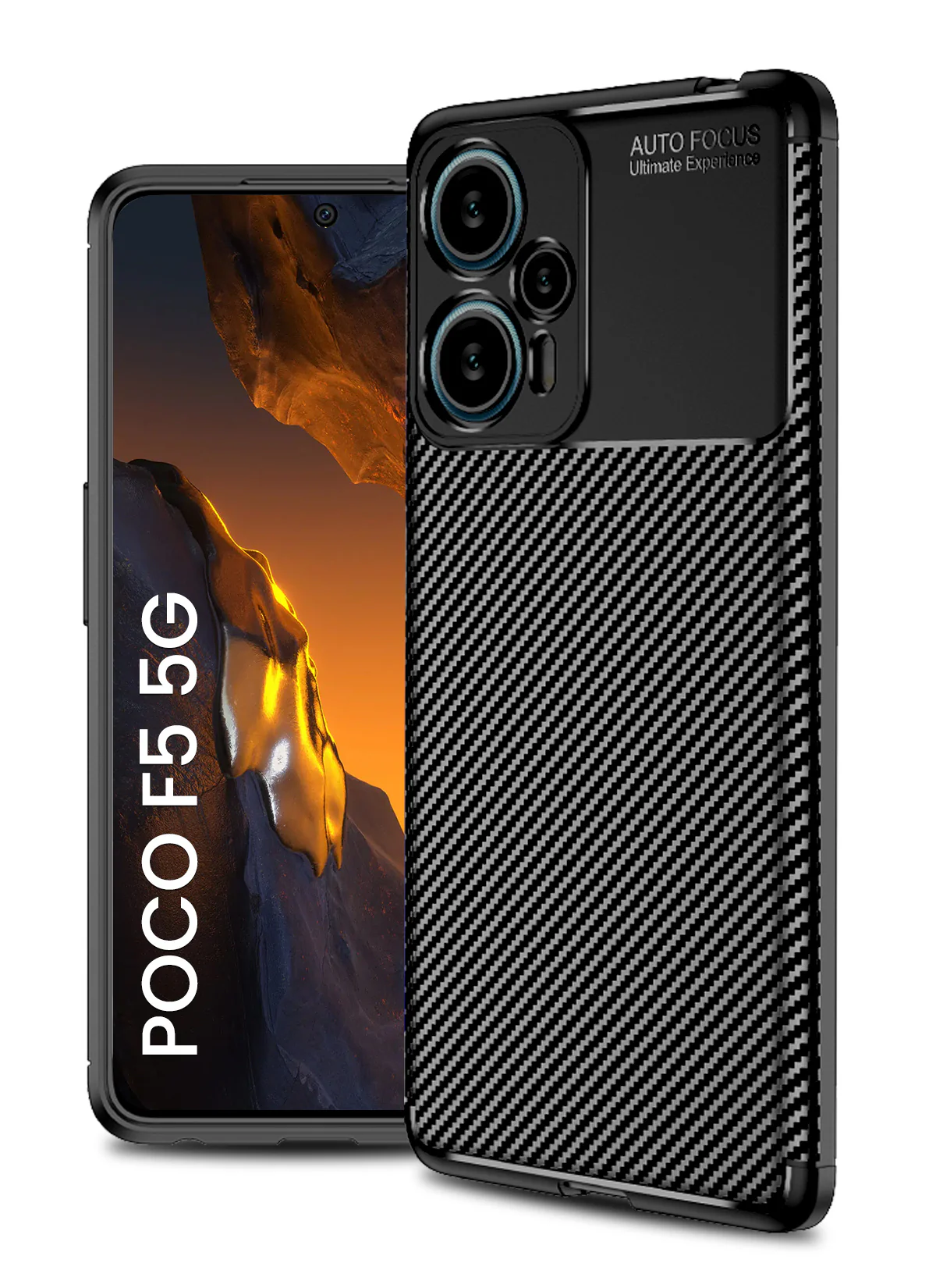 POCO F5 5G (6.67 inch) Back Cover | Aramid Fiber Series, Black