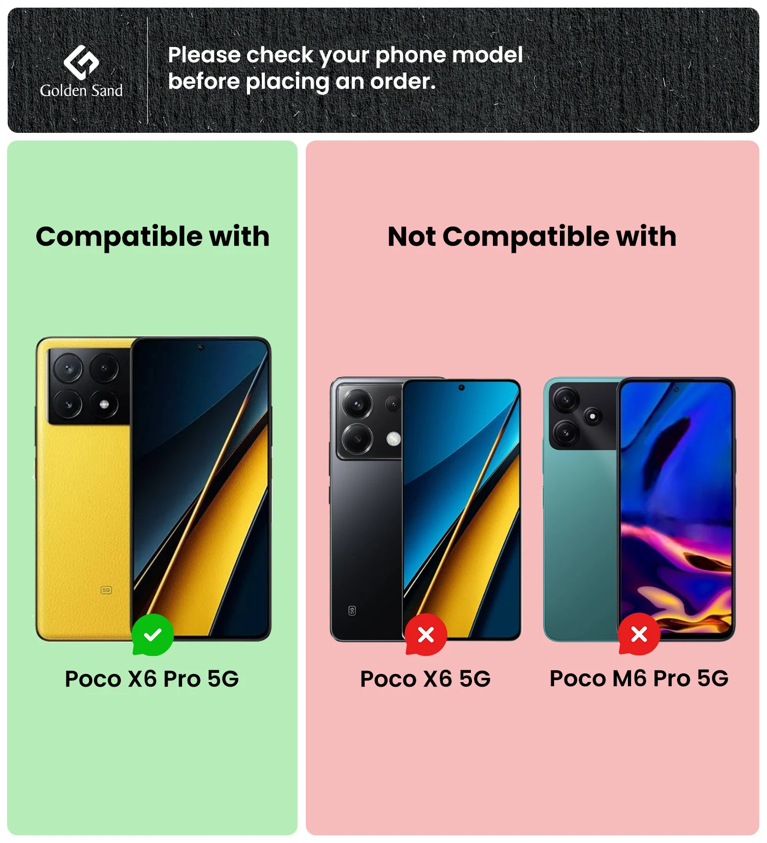 Poco X6 Pro 5G (6.67 inch) Back Cover | Aramid Fiber Series, Black - Image 2