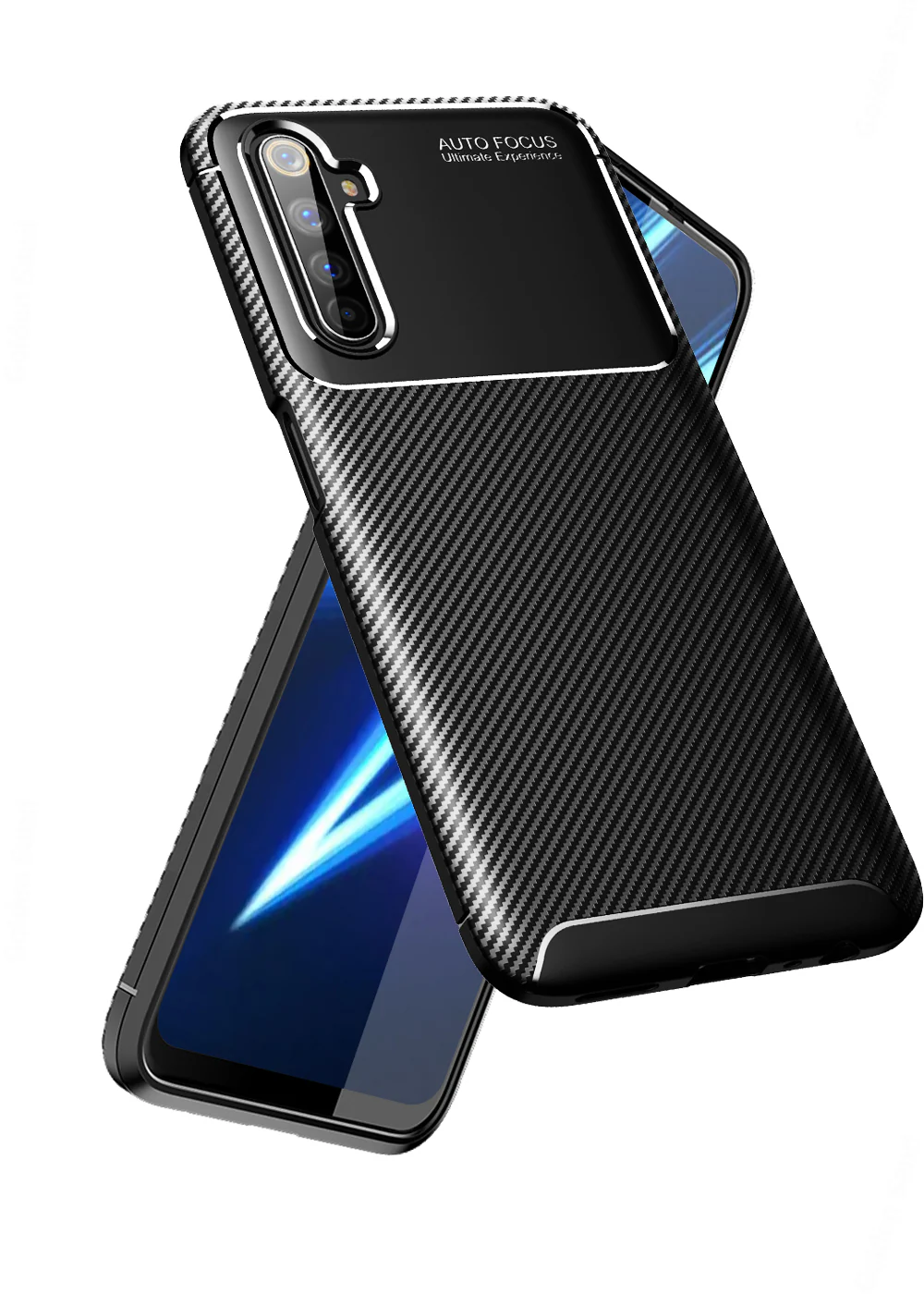 Realme 6 Pro (6.6 inch) Back Cover | Aramid Fiber Series, Black