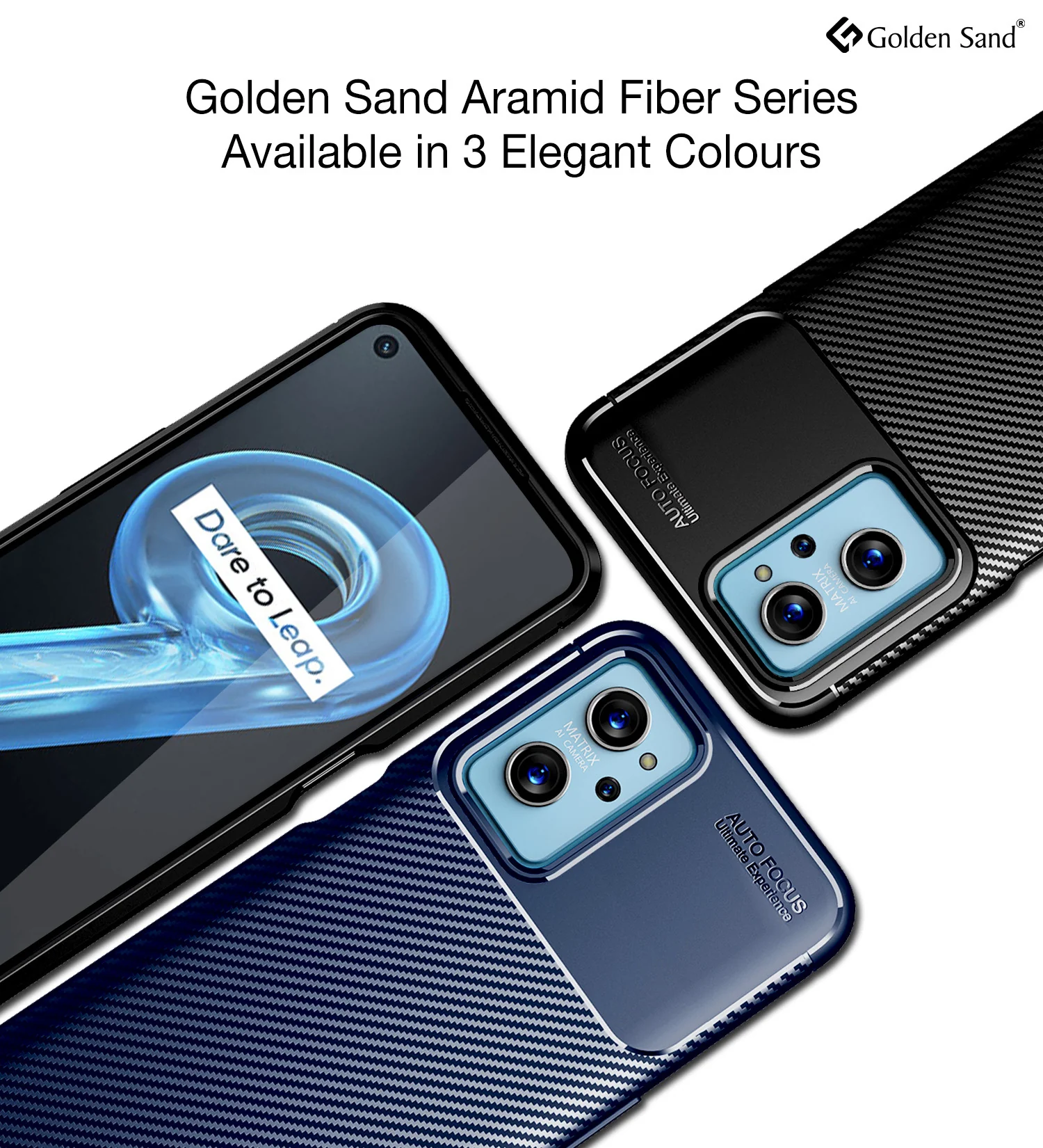Realme 9i 4G, Oppo K10 4G, Oppo A96 4G, Oppo A76 4G (6.6 inch) Back Cover | Aramid Fiber Series, Blue - Image 6