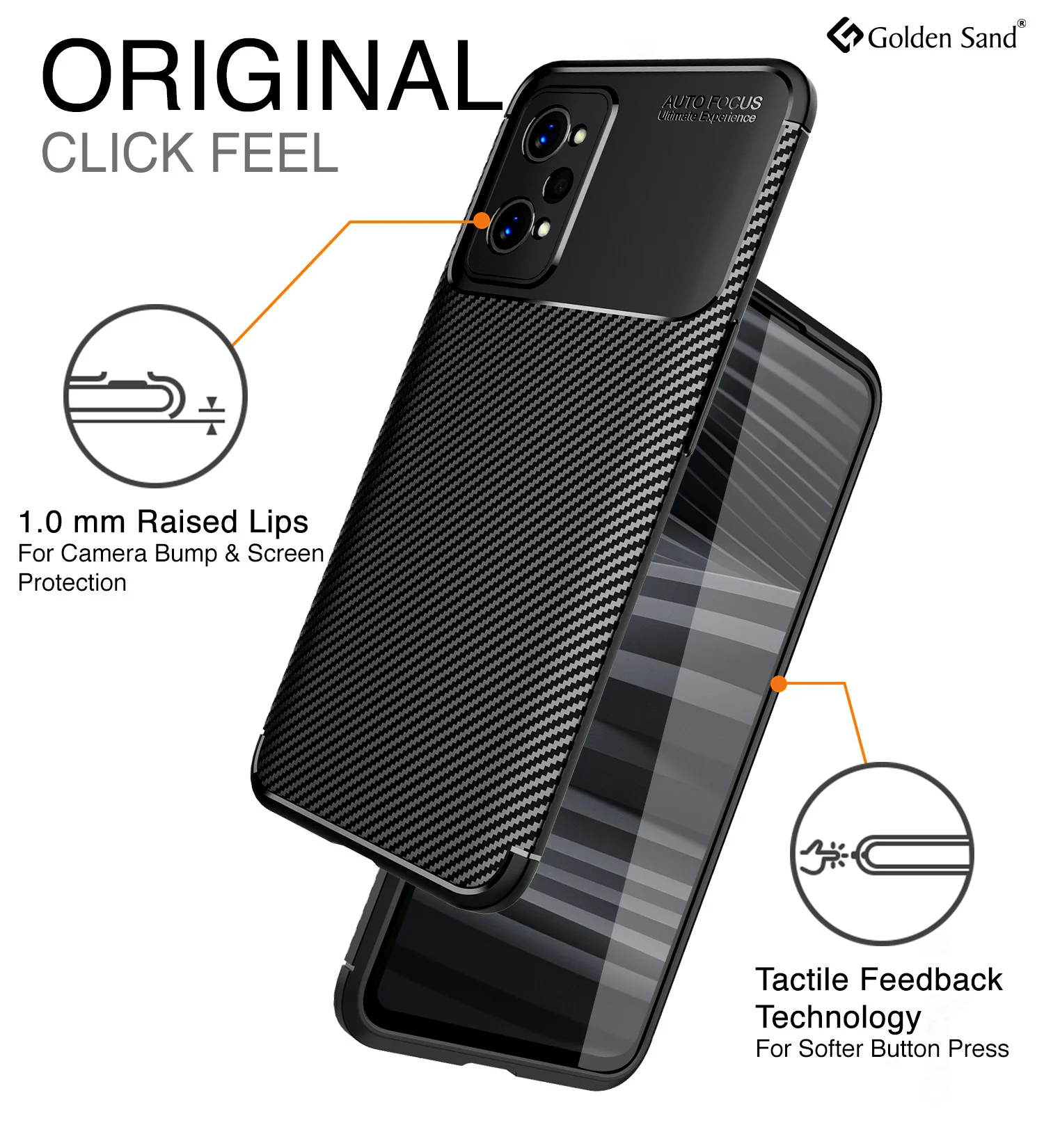Realme GT 2 Pro (6.7 inch) Back Cover | Aramid Fiber Series, Black - Image 5
