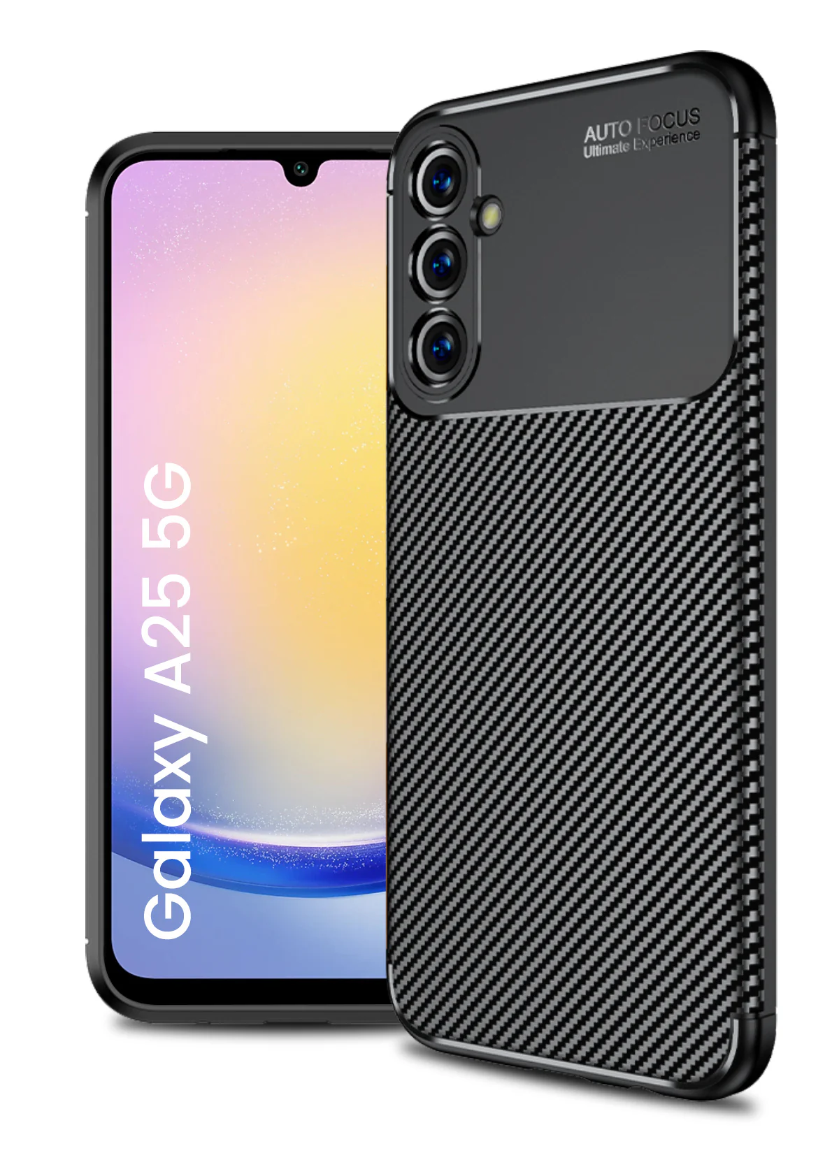 Samsung Galaxy A25 5G (6.5 inch) Back Cover | Aramid Fiber Series, Black