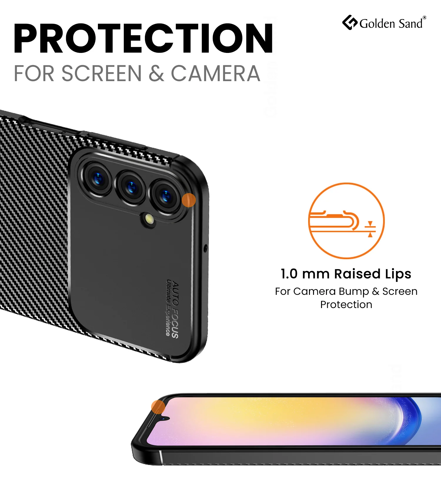 Samsung Galaxy A25 5G (6.5 inch) Back Cover | Aramid Fiber Series, Black - Image 3
