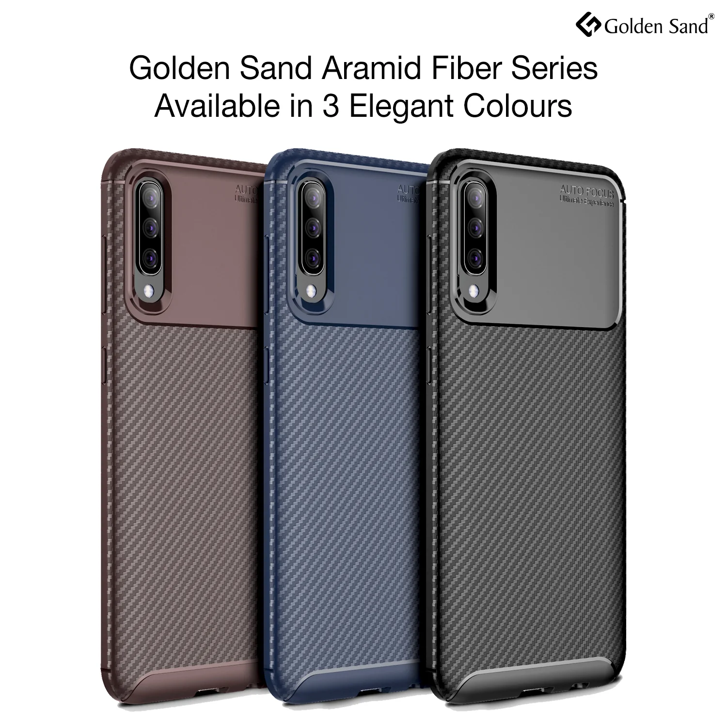 Samsung Galaxy A50s, A50, A30s (6.4 inch) Back Cover | Aramid Fiber Series, Blue - Image 6