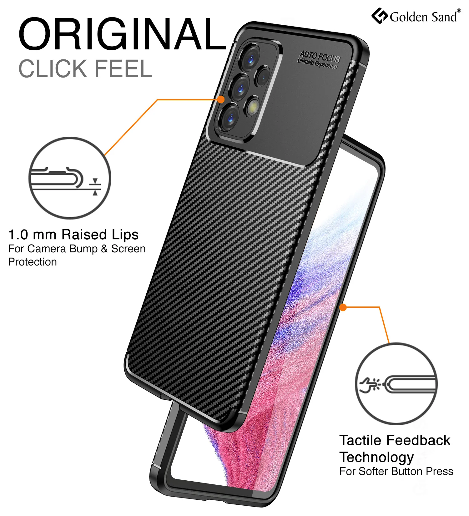 Samsung Galaxy A53 5G (6.5 inch) Back Cover | Aramid Fiber Series, Black - Image 5