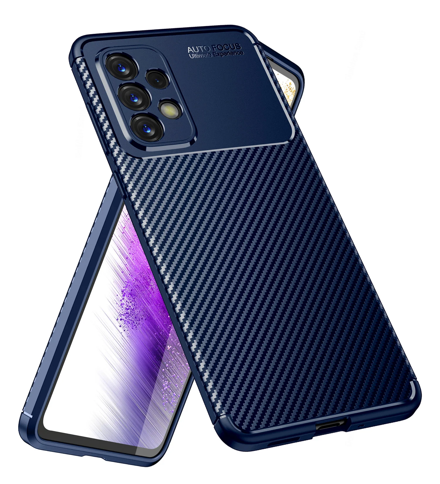 Samsung Galaxy A73 5G (6.7 inch) Back Cover | Aramid Fiber Series, Blue