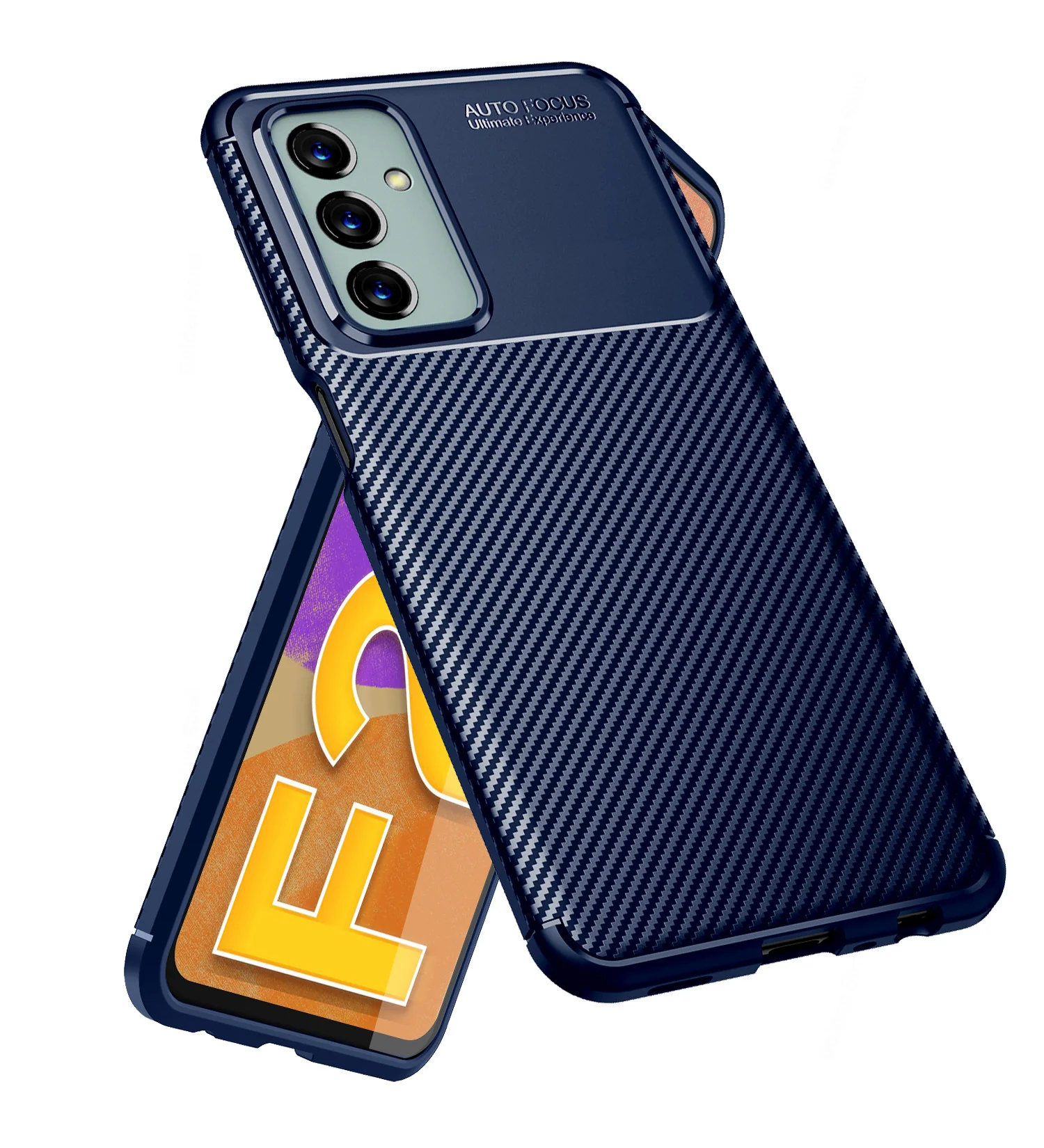 Samsung Galaxy F23 5G (6.6 inch) Back Cover | Aramid Fiber Series, Blue