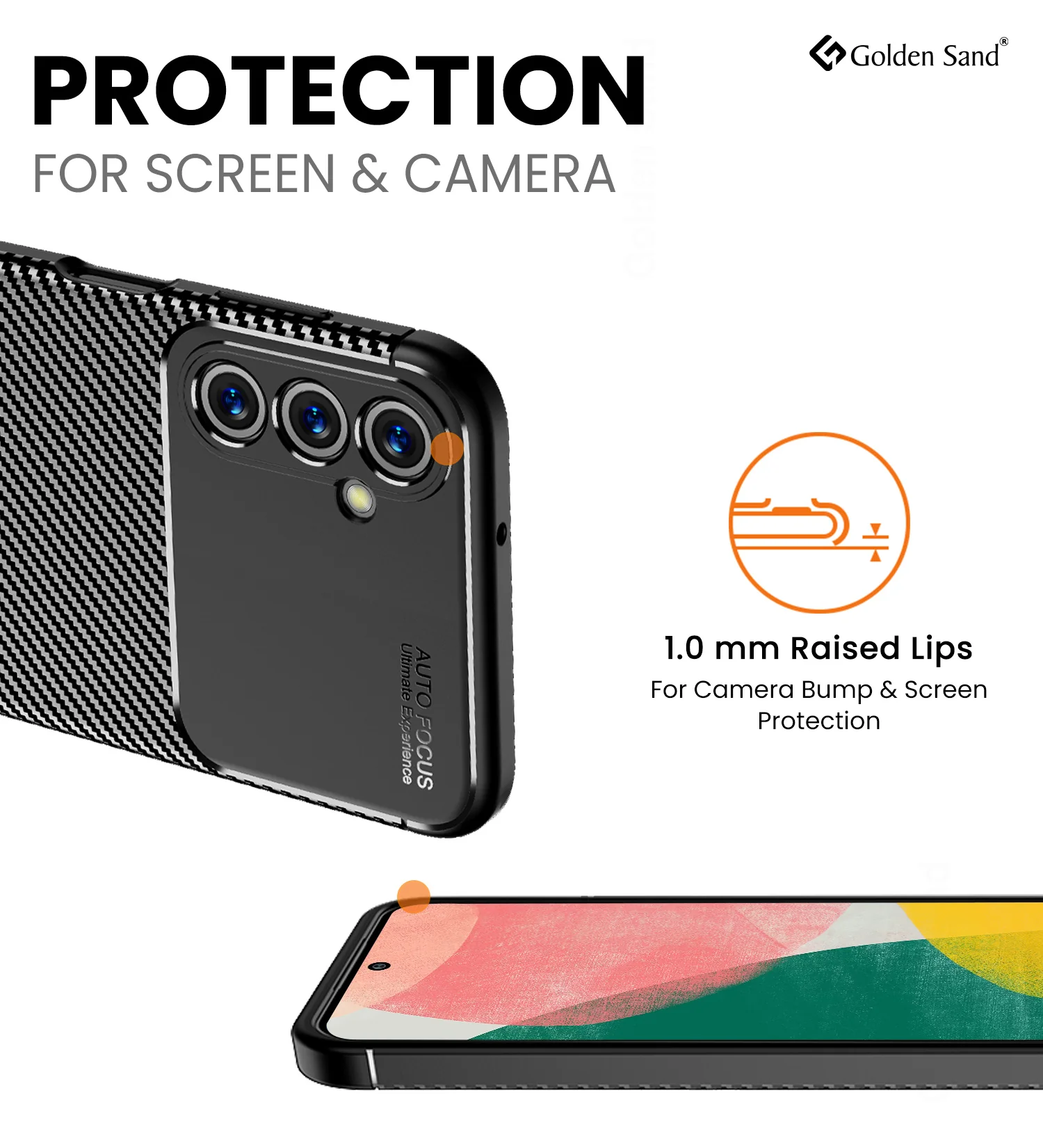Samsung Galaxy F54 5G (6.7 inch) Back Cover | Aramid Fiber Series, Black - Image 2