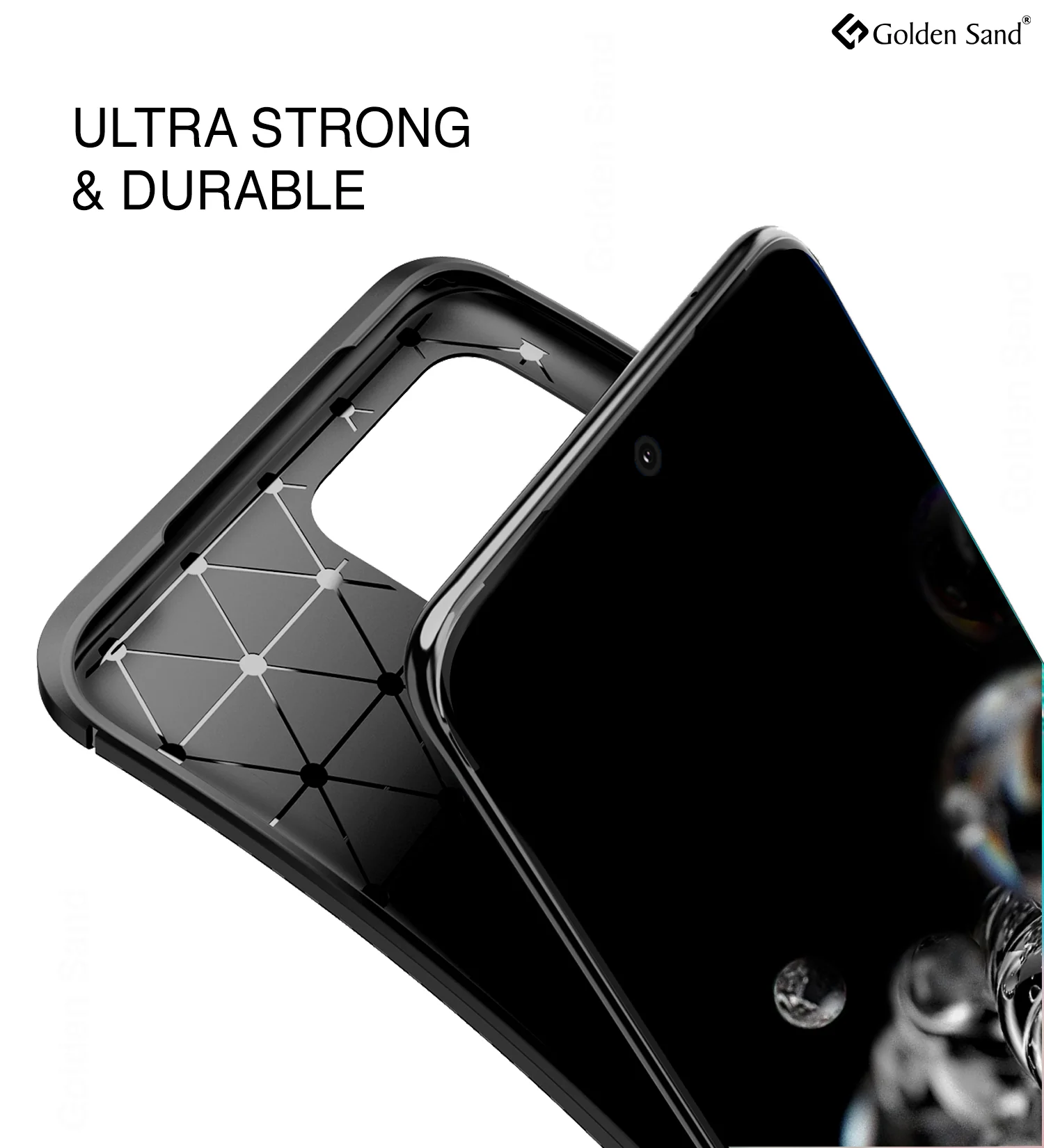 Samsung Galaxy S20 Ultra (6.9 inch) Back Cover | Aramid Fiber Series, Black - Image 6