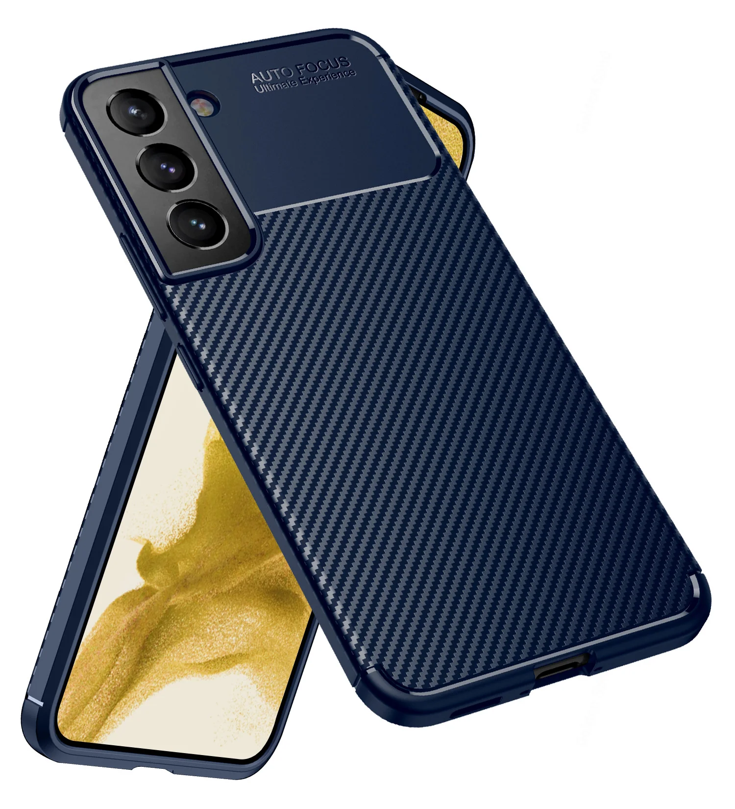 Samsung Galaxy S22 5G (6.1 inch) Back Cover | Aramid Fiber Series, Blue