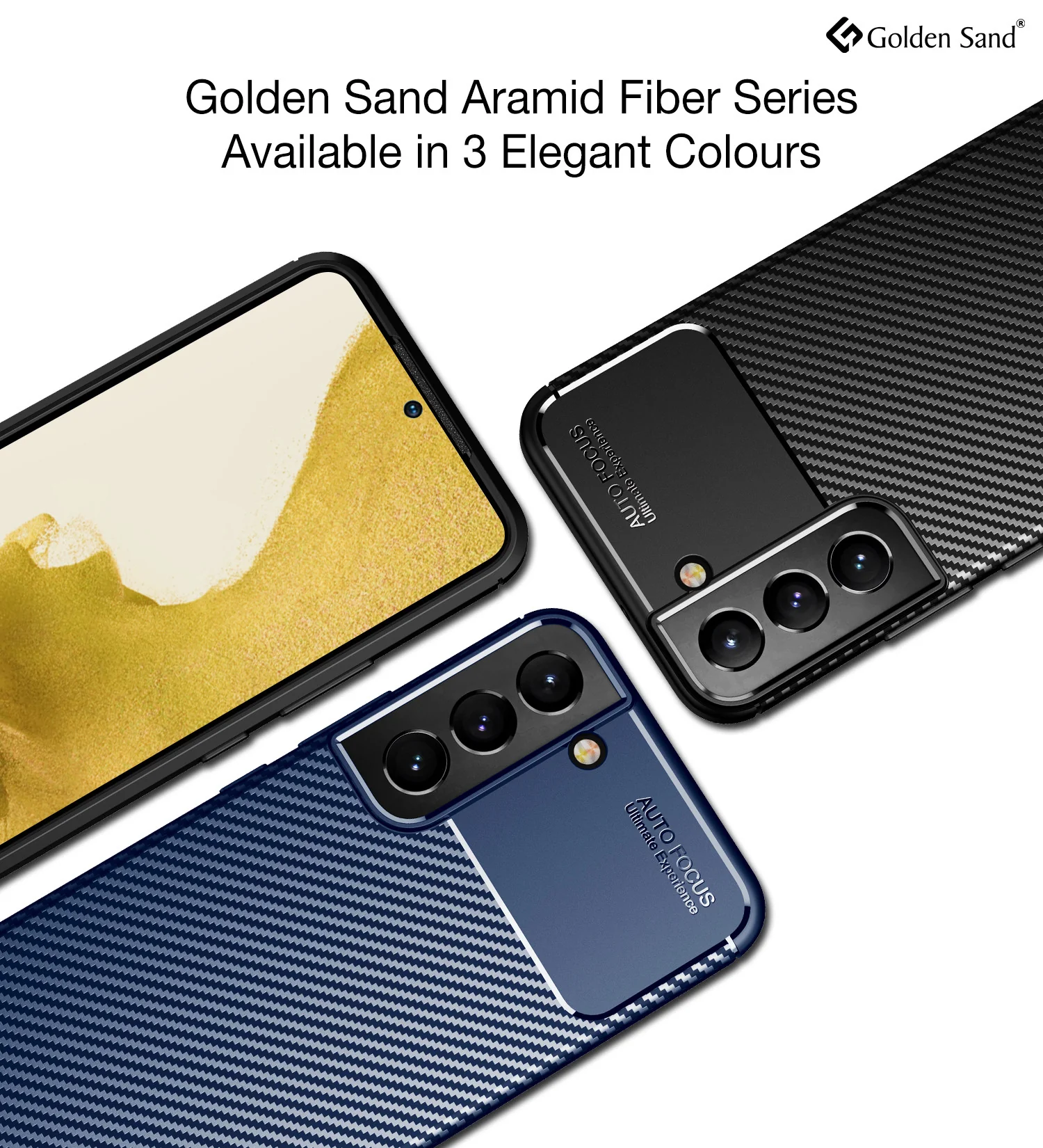 Samsung Galaxy S22 5G (6.1 inch) Back Cover | Aramid Fiber Series, Blue - Image 6