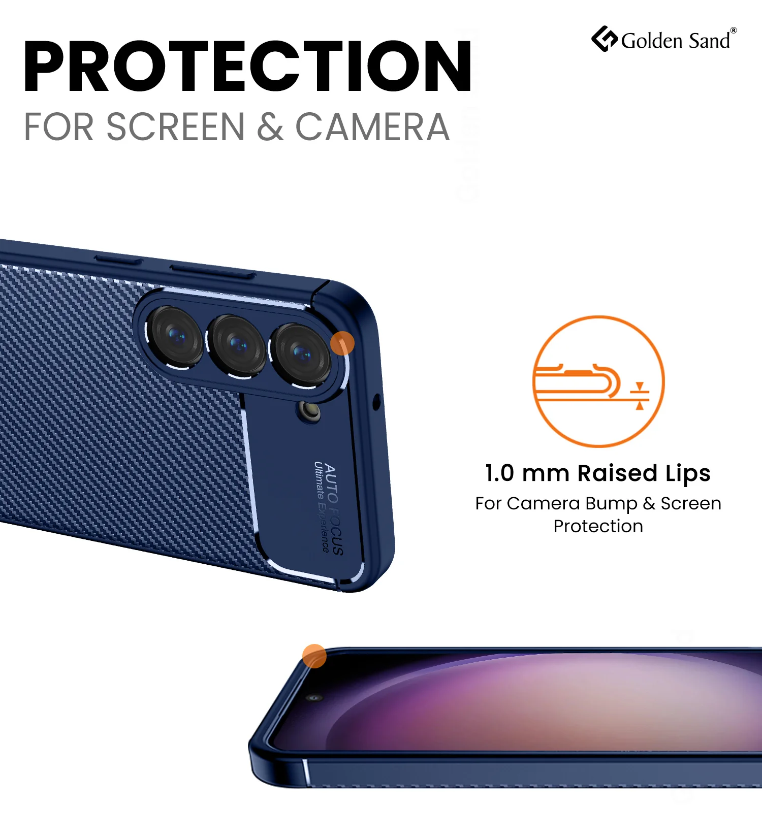 Samsung Galaxy S23 5G (6.1 inch) Back Cover | Aramid Fiber Series, Blue - Image 2