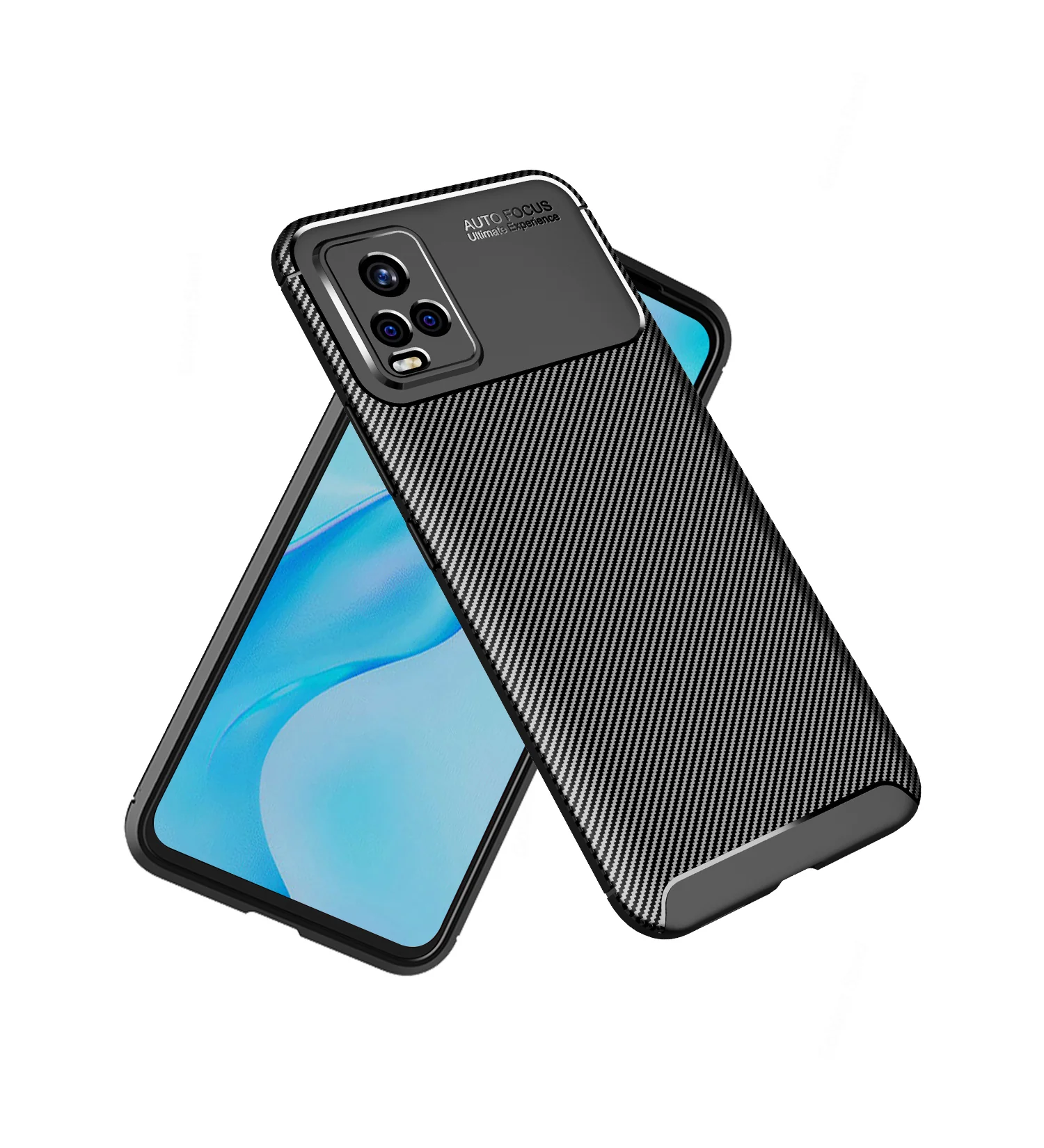 Vivo V20 Pro () Back Cover | Aramid Fiber Series, Black