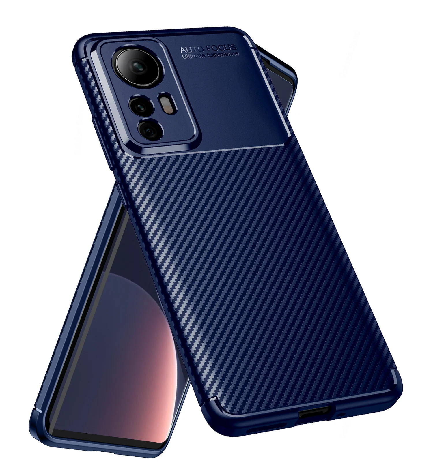 Xiaomi 12 Pro 5G (6.73 inch) Back Cover | Aramid Fiber Series, Blue