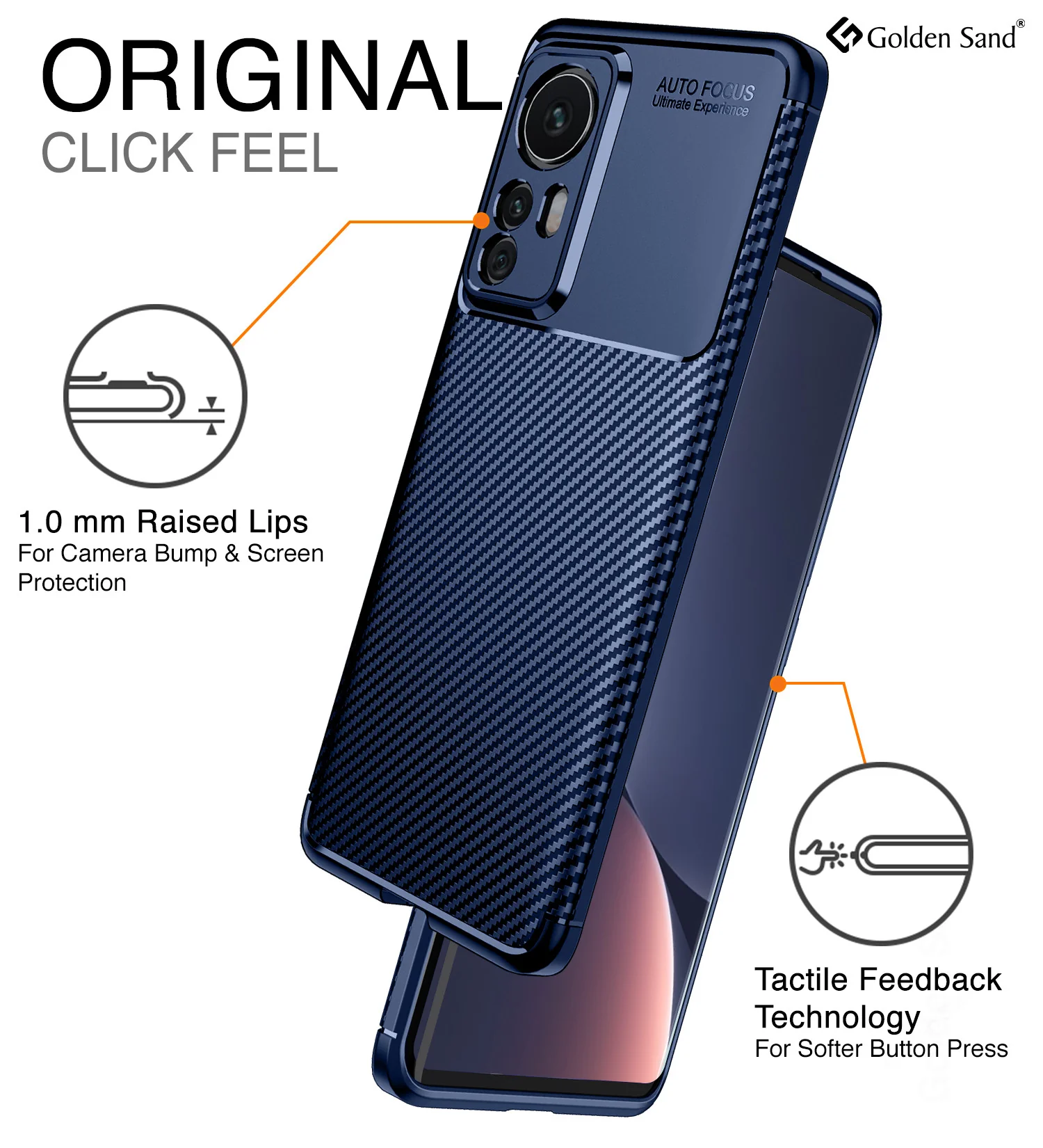 Xiaomi 12 Pro 5G (6.73 inch) Back Cover | Aramid Fiber Series, Blue - Image 6