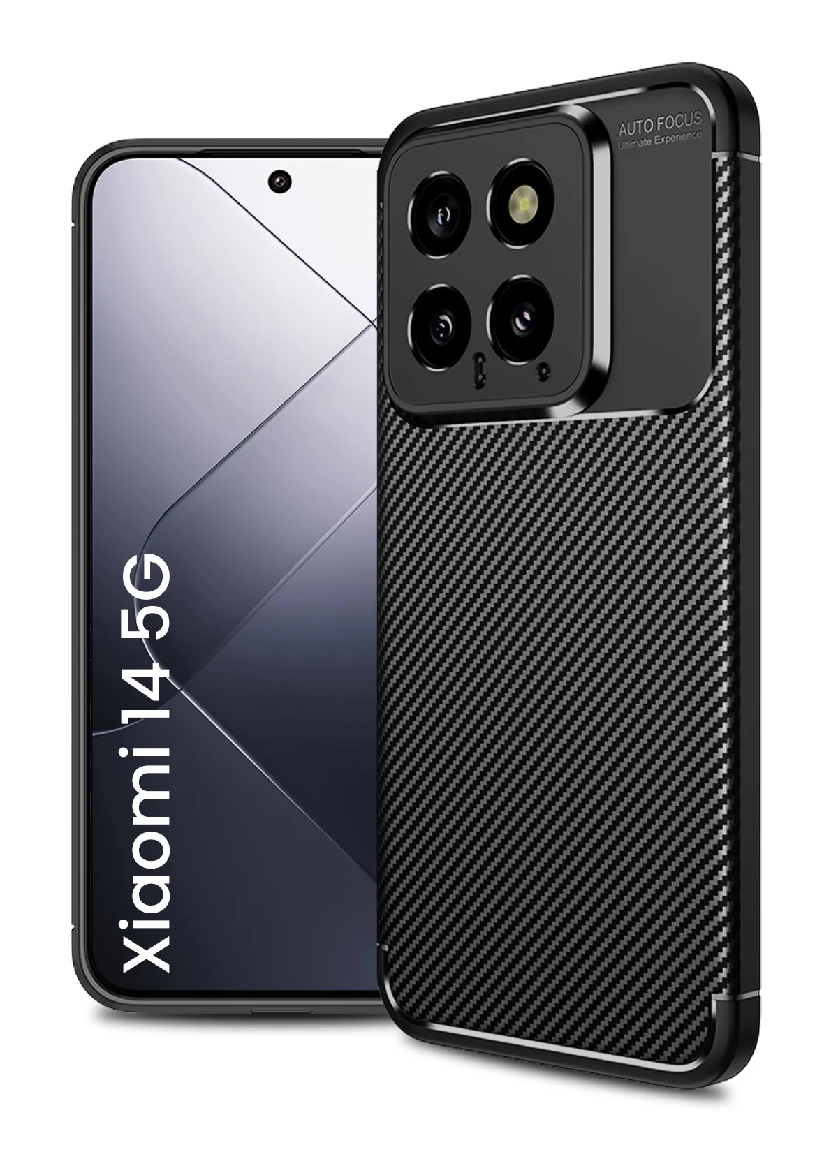 Xiaomi 14 5G (6.36 inch) Back Cover | Aramid Fiber Series, Black