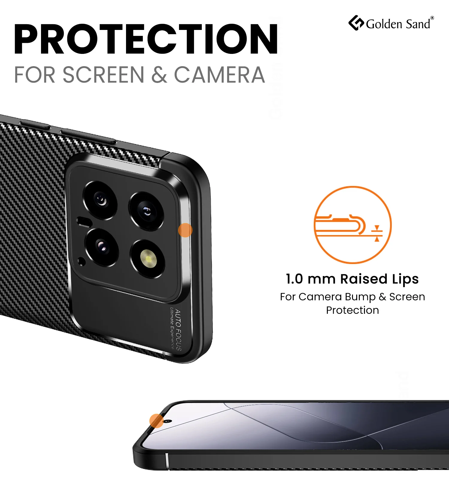 Xiaomi 14 5G (6.36 inch) Back Cover | Aramid Fiber Series, Black - Image 2