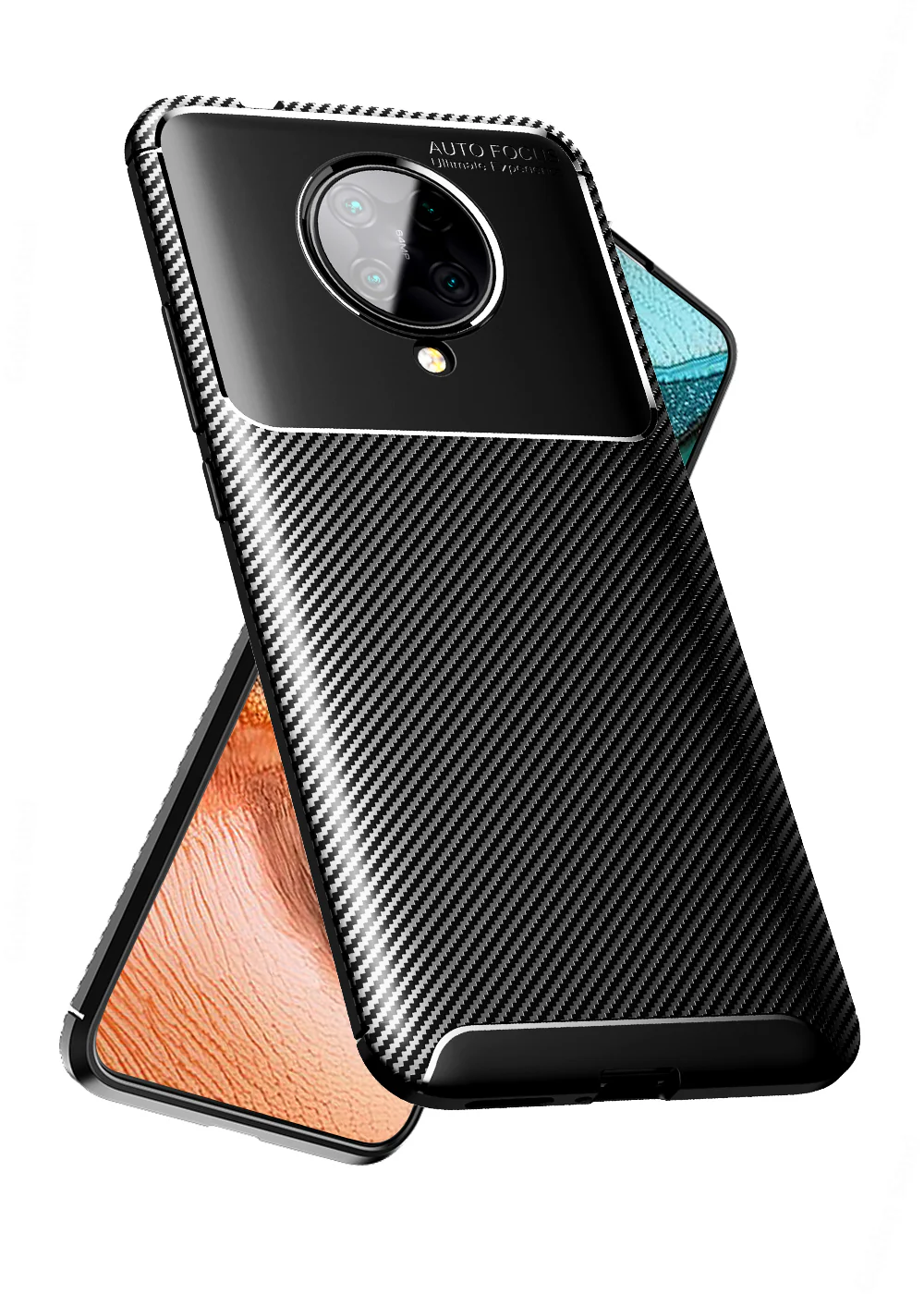 Xiaomi Poco F2 Pro (6.67 inch) Back Cover | Aramid Fiber Series, Black