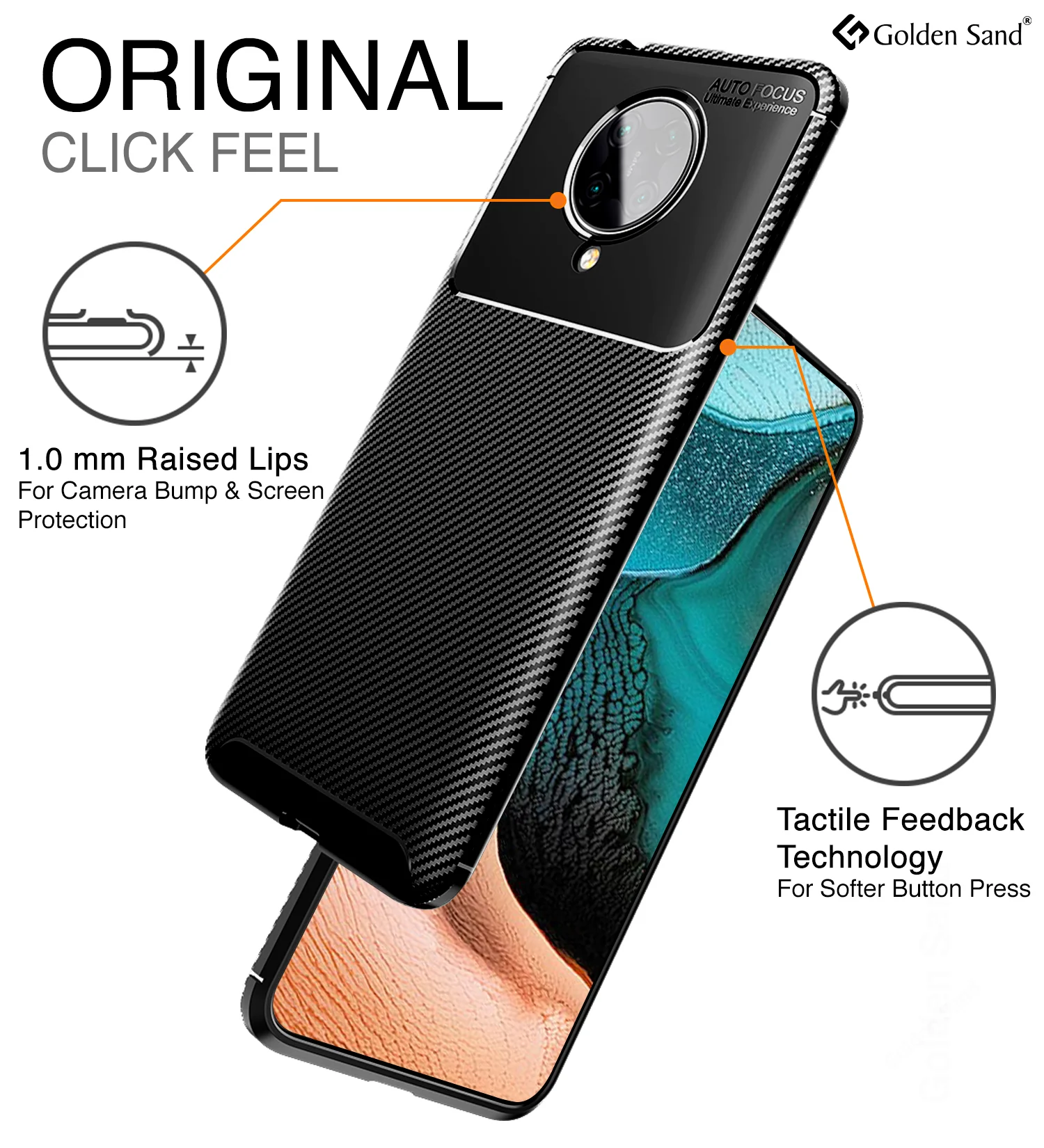 Xiaomi Poco F2 Pro (6.67 inch) Back Cover | Aramid Fiber Series, Black - Image 5