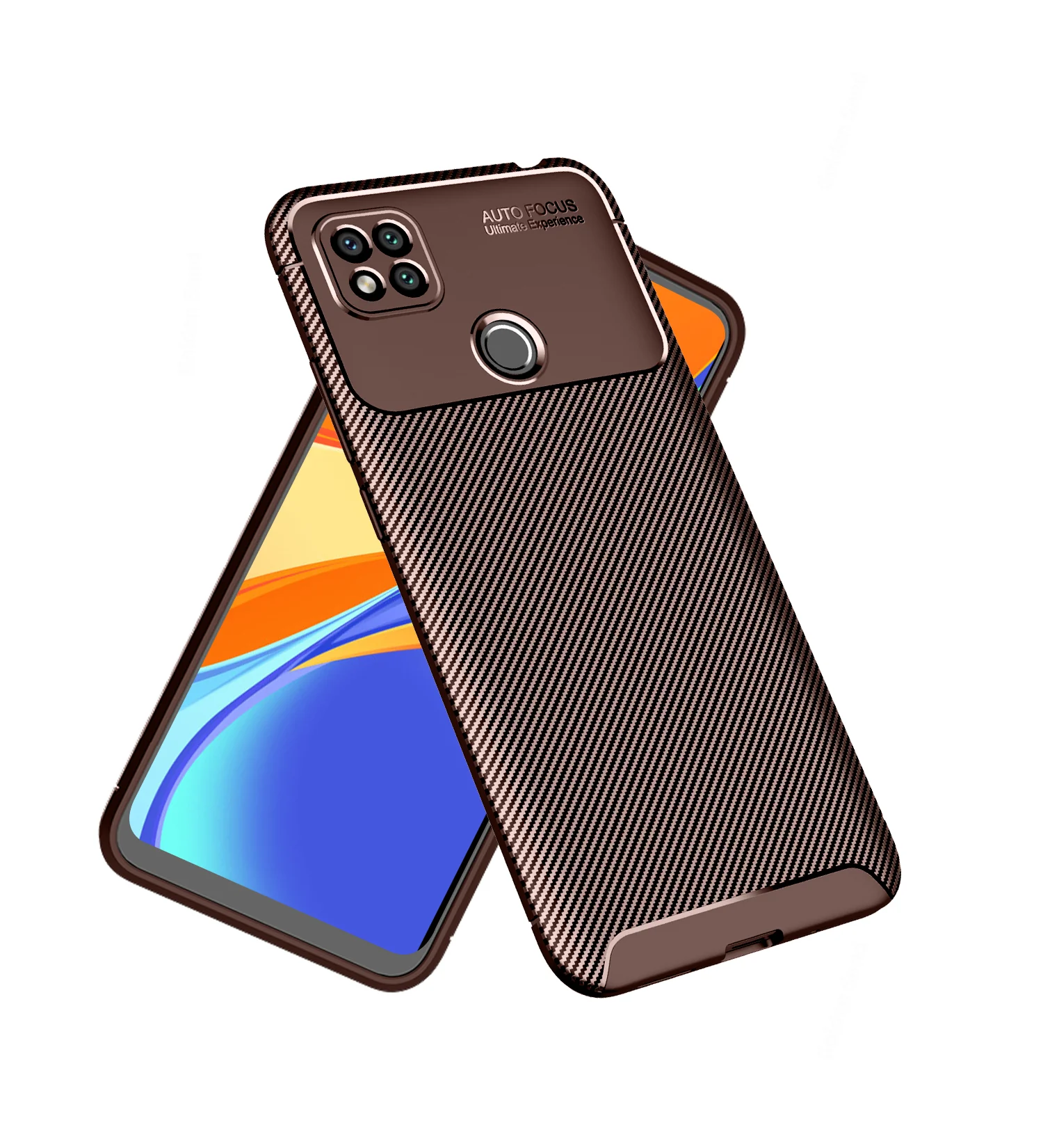 Xiaomi Redmi 9 (6.53 inch) Back Cover | Aramid Fiber Series, Brown