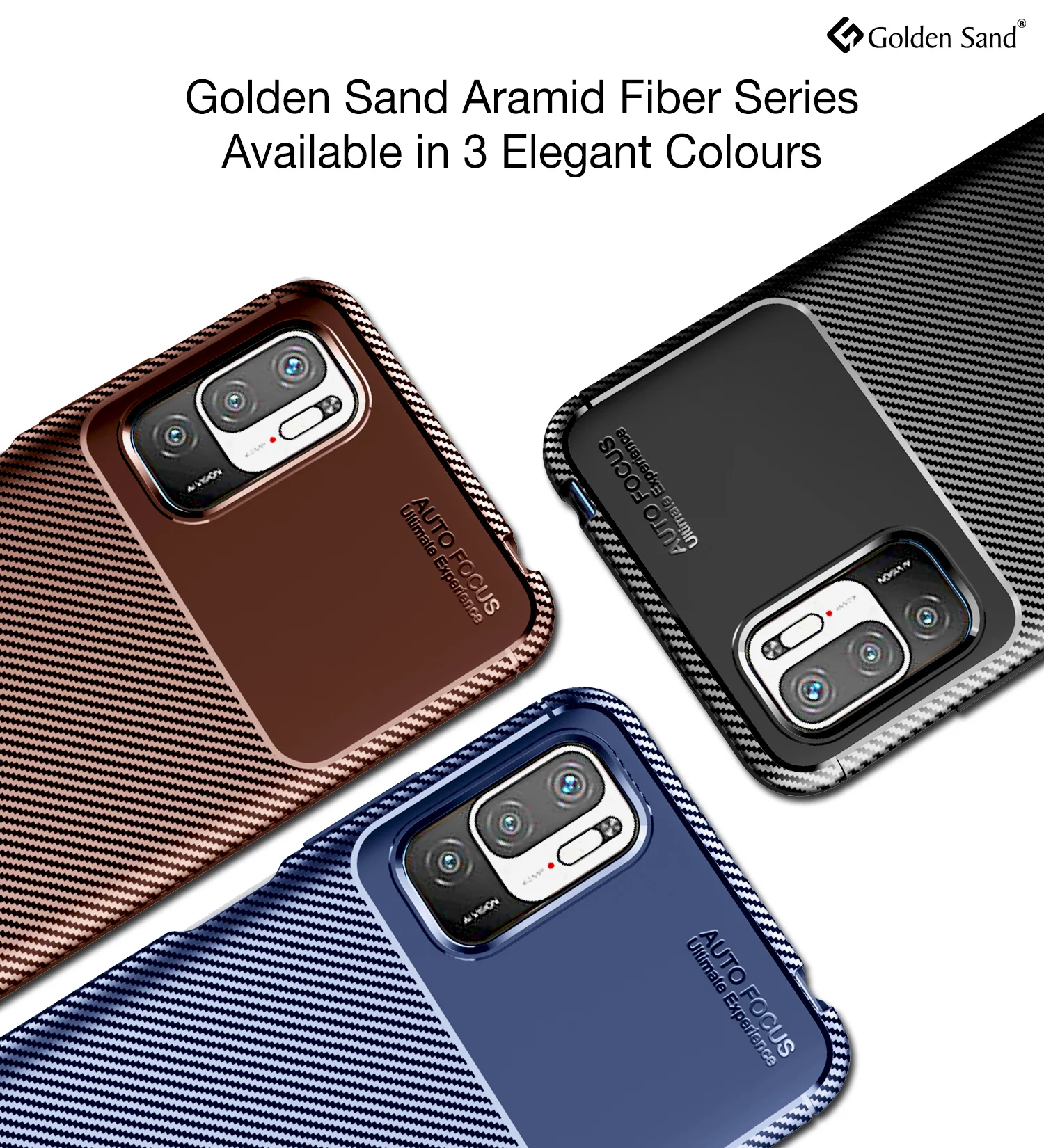 Poco M3 Pro 5G (6.5 inch) Back Cover | Aramid Fiber Series, Brown - Image 6