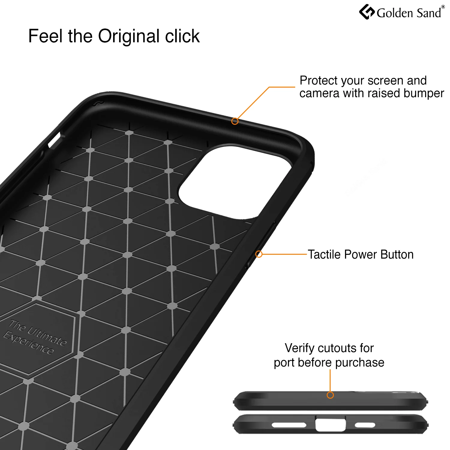 Carbon Fibre Series Shockproof Armor Back Cover for Apple iPhone 11 Pro Max 6.5 inch, Black - Image 3