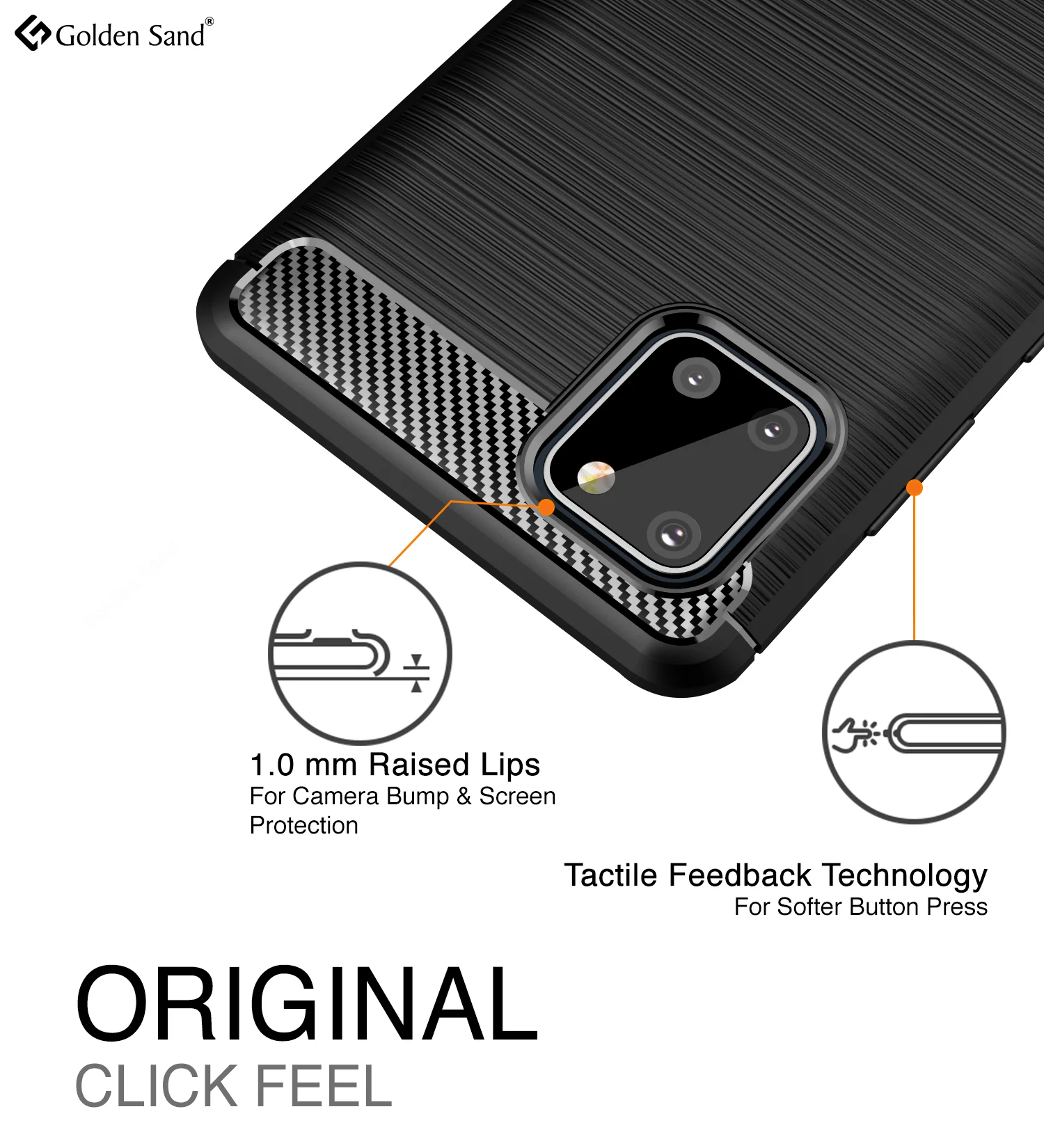 Carbon Fibre Series Shockproof Armor Back Cover for Samsung Galaxy Note 10 Lite 6.7 inch, Black - Image 5