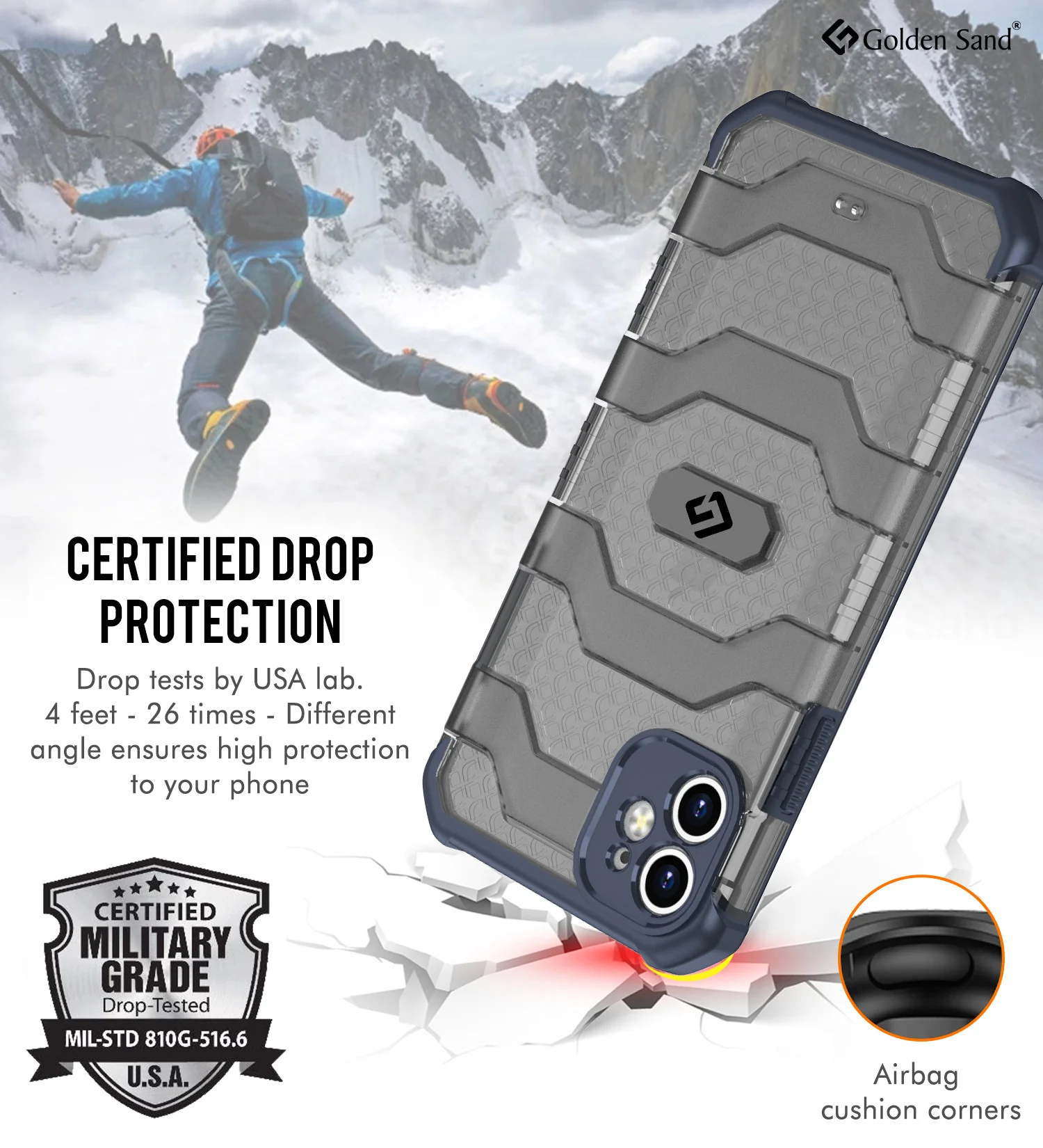 Apple iPhone 11 (6.1 inch) Back Cover | Explorer Series, Deep Blue - Image 4