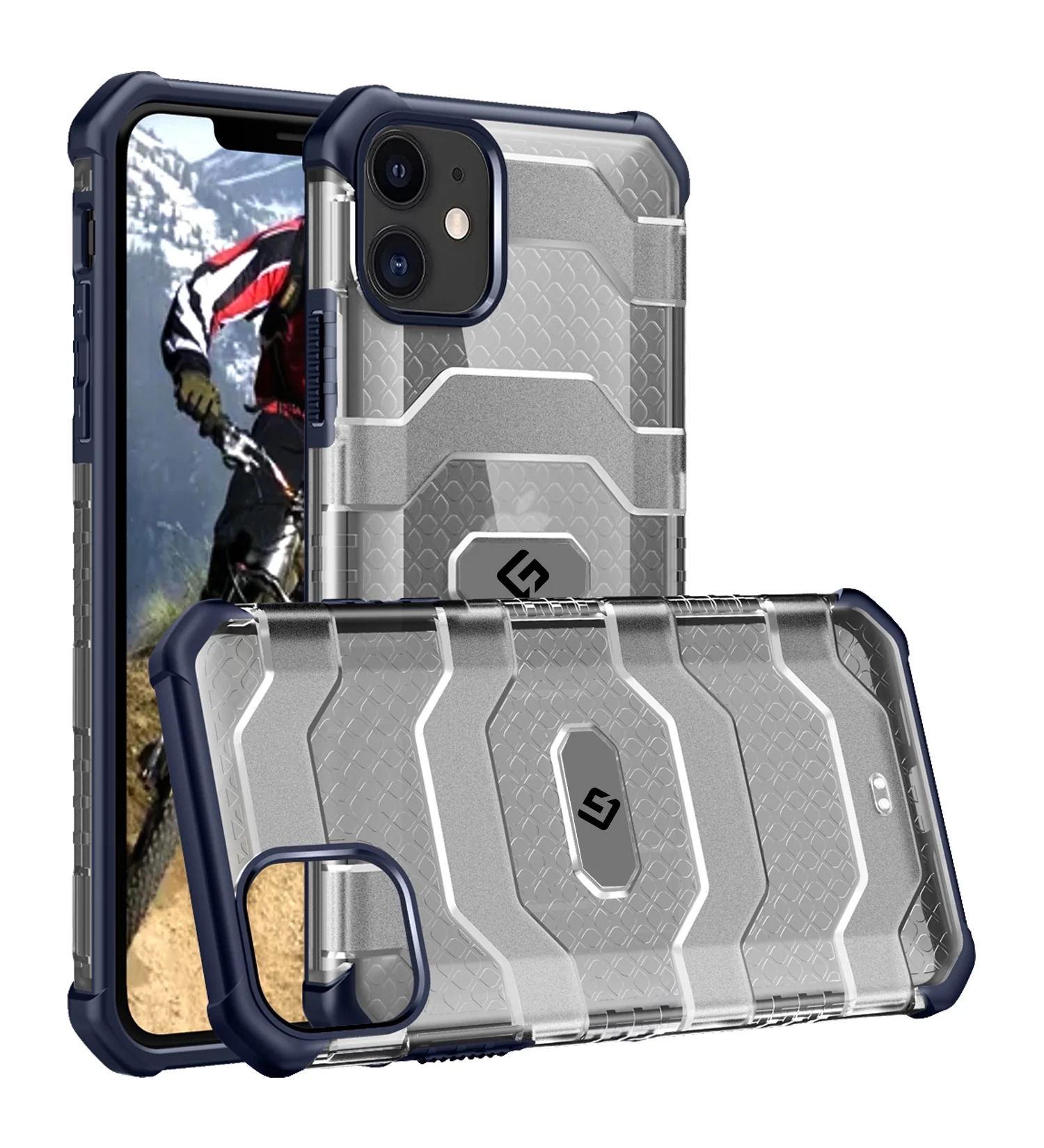 Apple iPhone 12 Pro  Back Cover | Explorer Series, Deep Blue