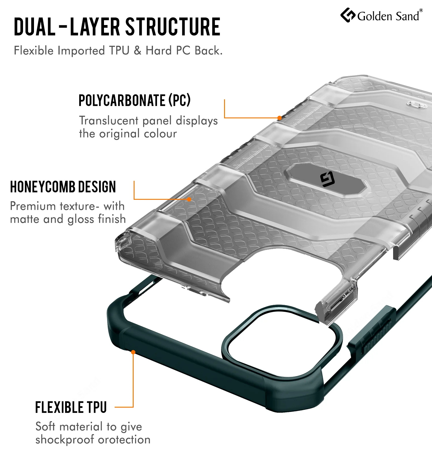 Apple iPhone 12 Pro Back Cover | Explorer Series, Military Green - Image 3