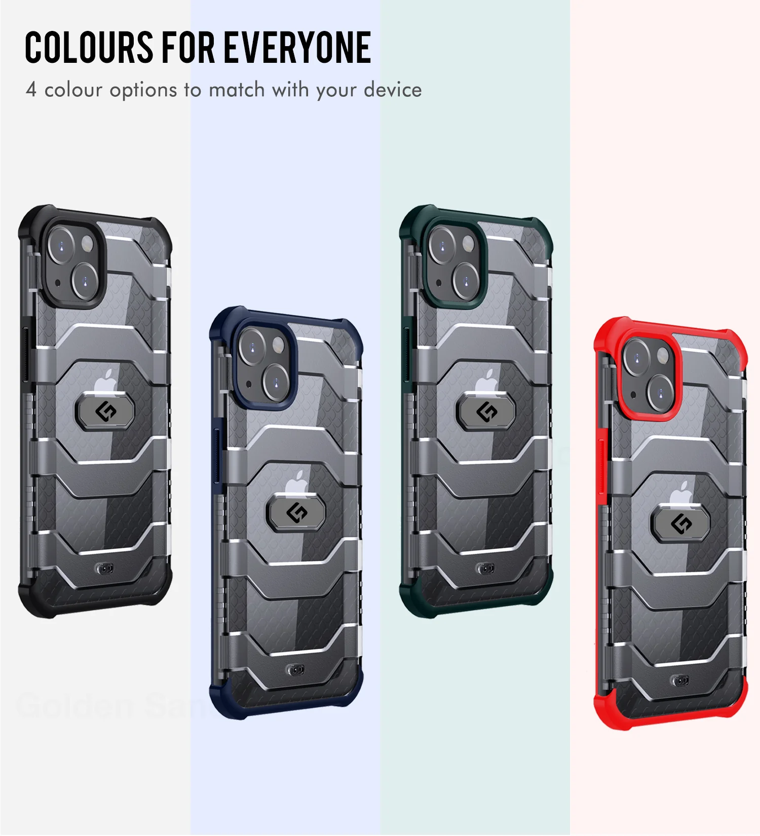 Apple iPhone 13 (6.1 inch) Back Cover | Explorer Series, Tangy Red - Image 7