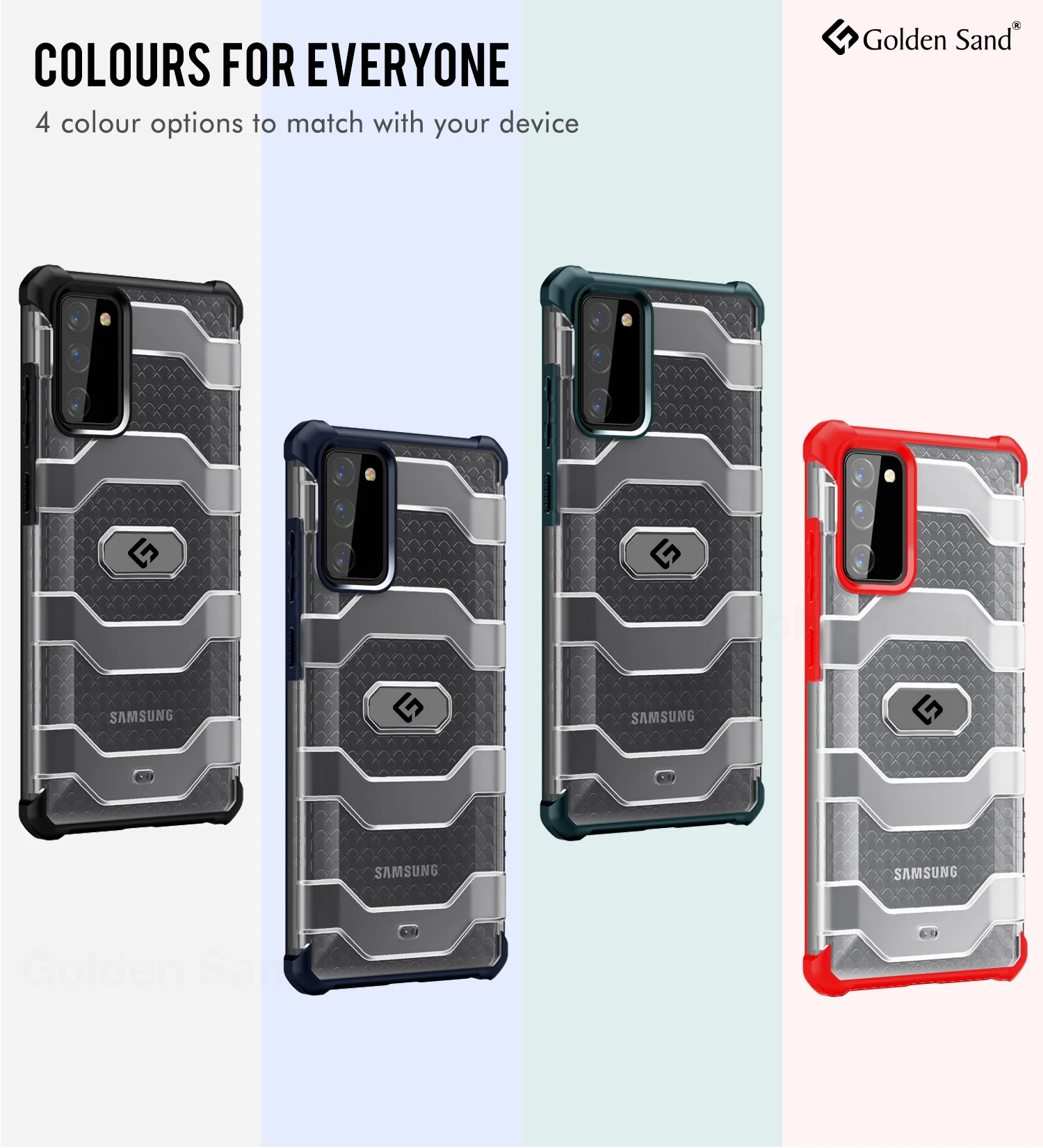 Samsung Galaxy S20 FE, Samsung Galaxy S20 FE 5G Back Cover | Explorer Series, Space Black - Image 7