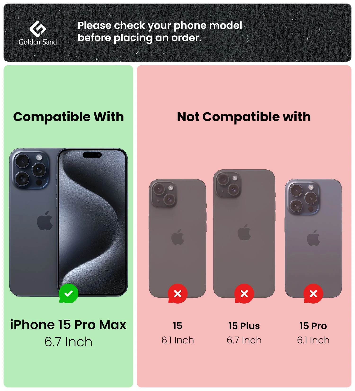 Apple iPhone 15 Pro Max (6.7 inch) Back Cover | Ice Crystal Series [Anti Yellow], Blue - Image 2
