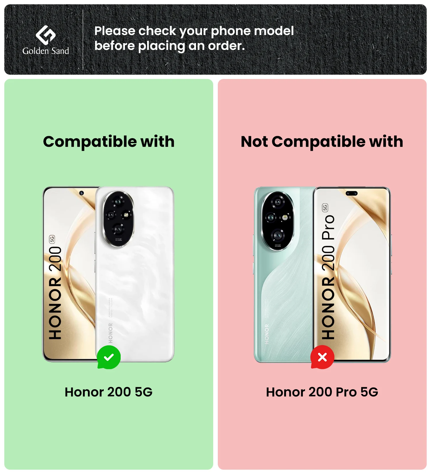 Honor 200 5G (6.7 inch) Back Cover | Ice Crystal Series, Crystal Clear - Image 2