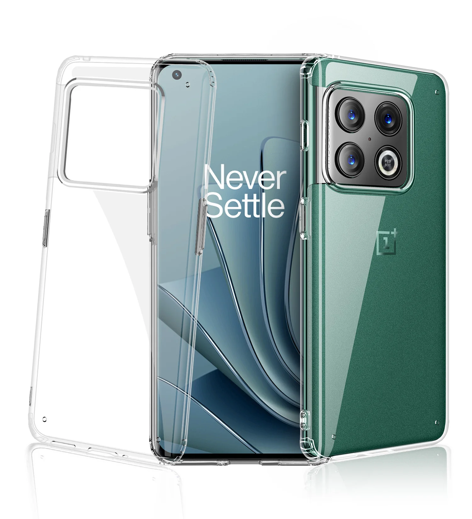 OnePlus 10 Pro 5G (6.7 inch) Back Cover | Ice Crystal Series, Crystal Clear